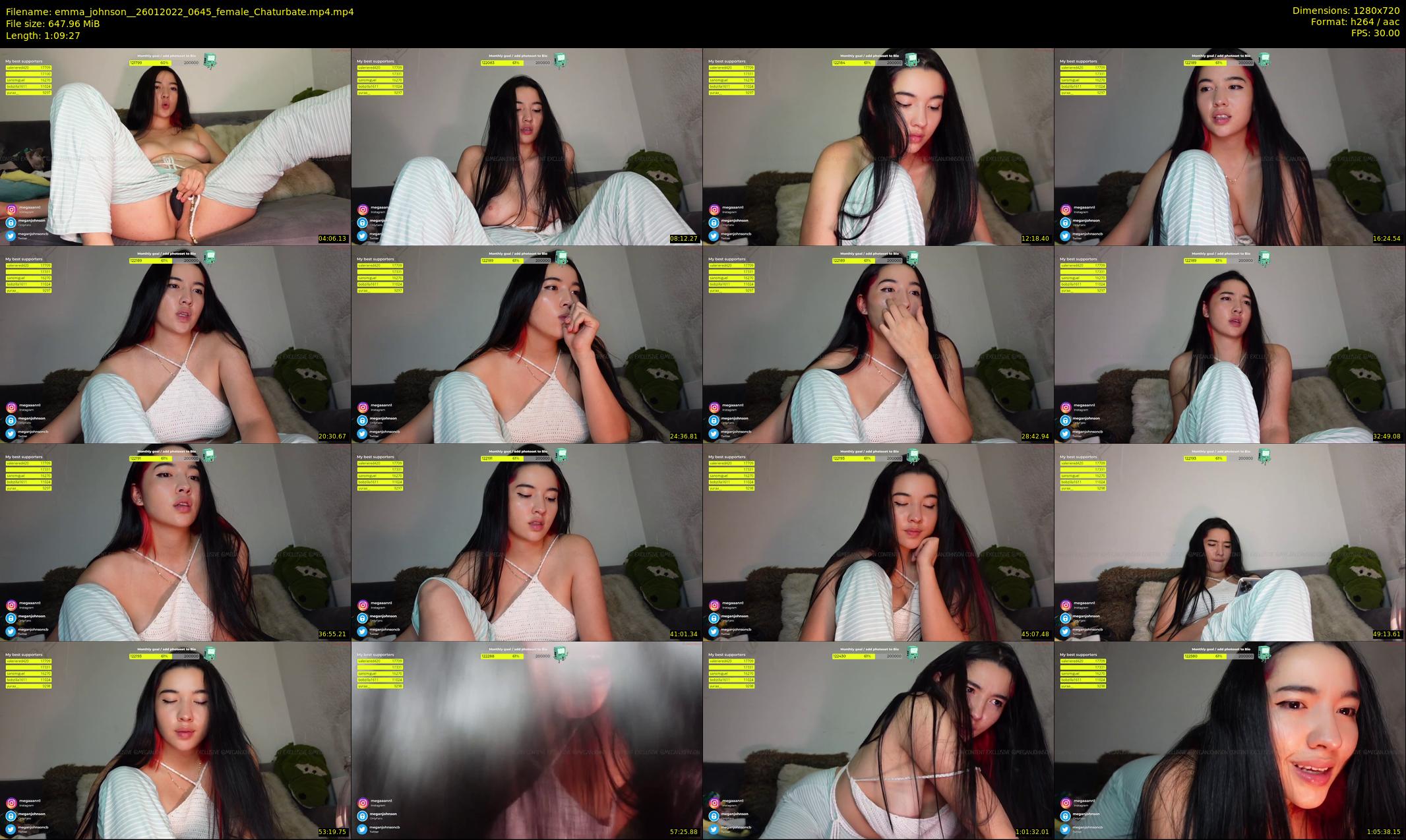 emma_johnson_ — 70 minute Chaturbate female cam show recording, 720p, Jan 26, 2022