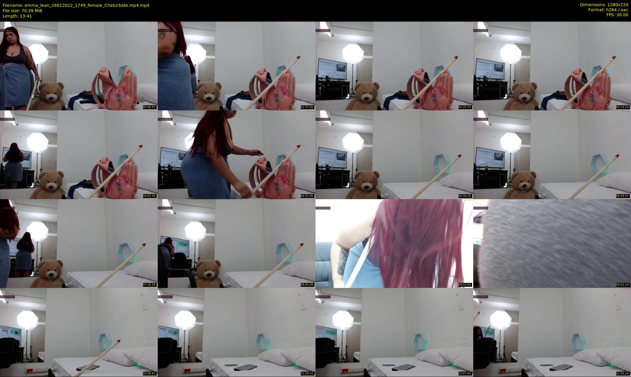 emma_lean — 14 minute Chaturbate female cam show recording, 720p, Jan 26, 2022