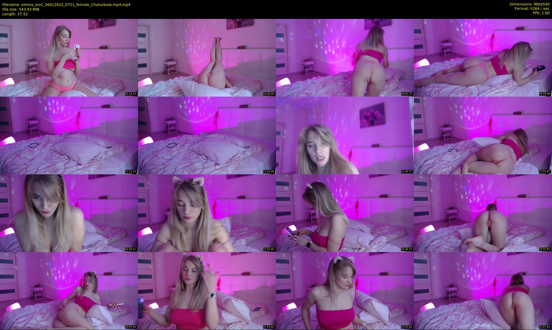 emma_lov2 — 38 minute Chaturbate female cam show recording, 480p, Jan 26, 2022