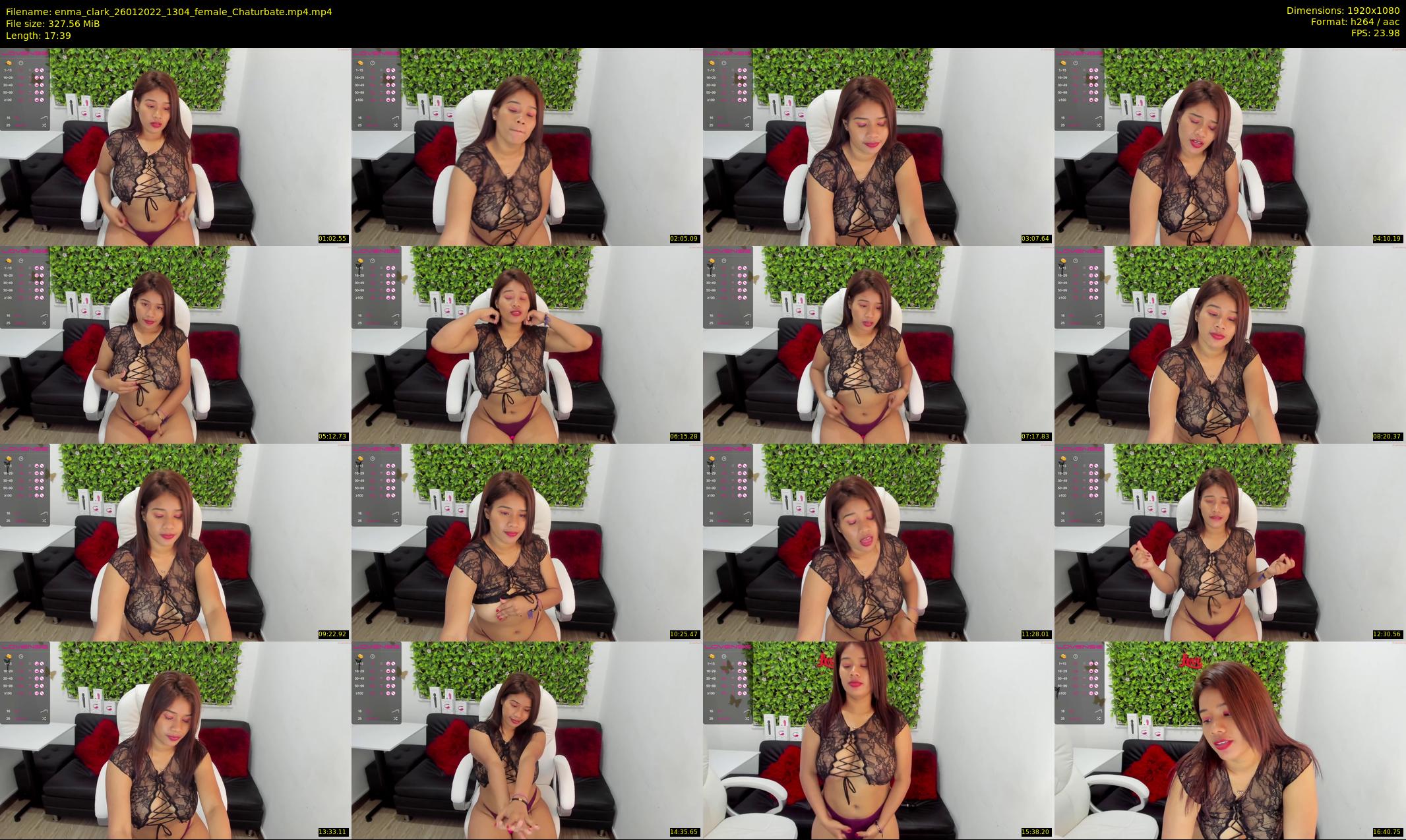 enma_clark — 18 minute Chaturbate female cam show recording, 1080p, Jan 26, 2022