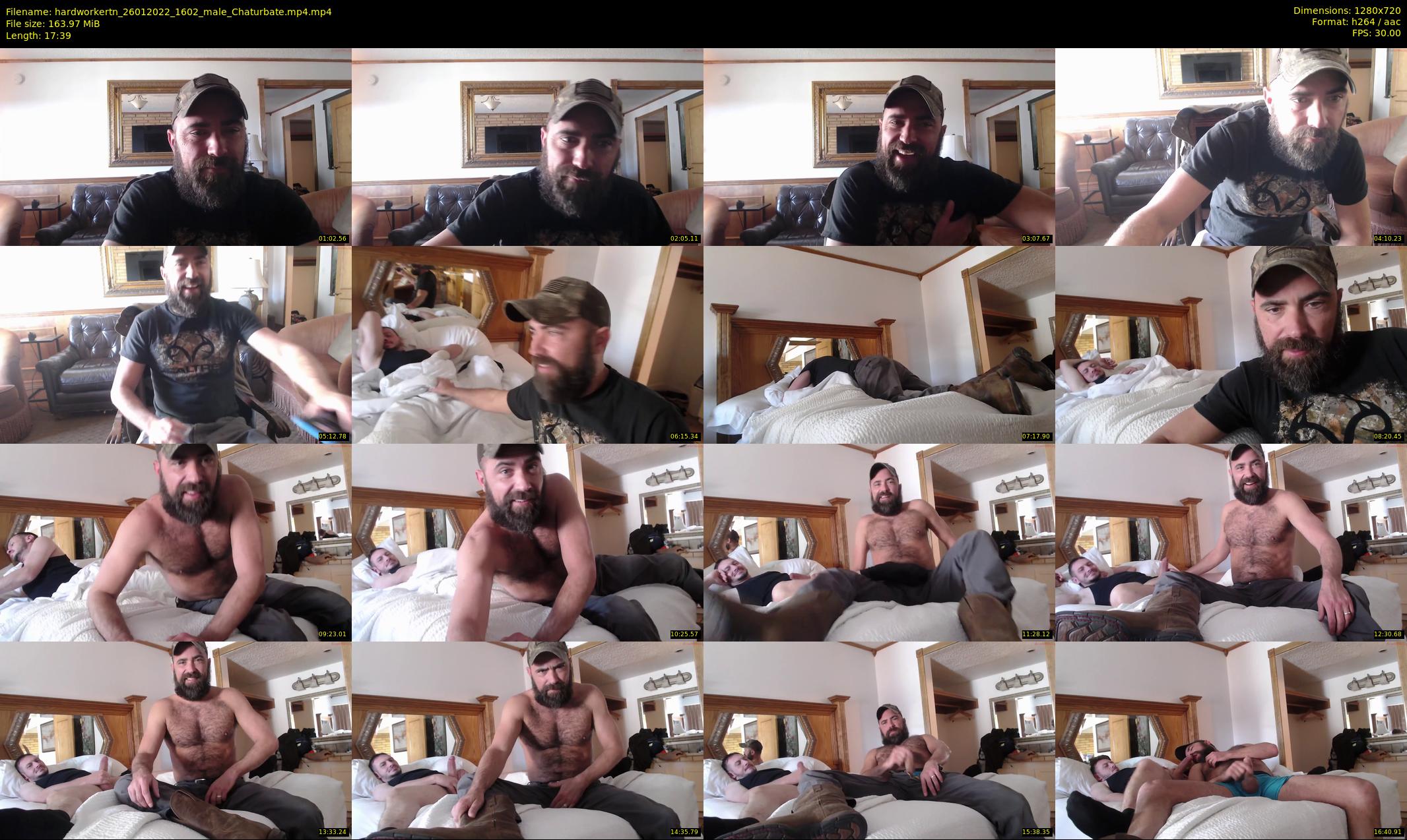 hardworkertn — 18 minute Chaturbate male cam show recording, 720p, Jan 26, 2022