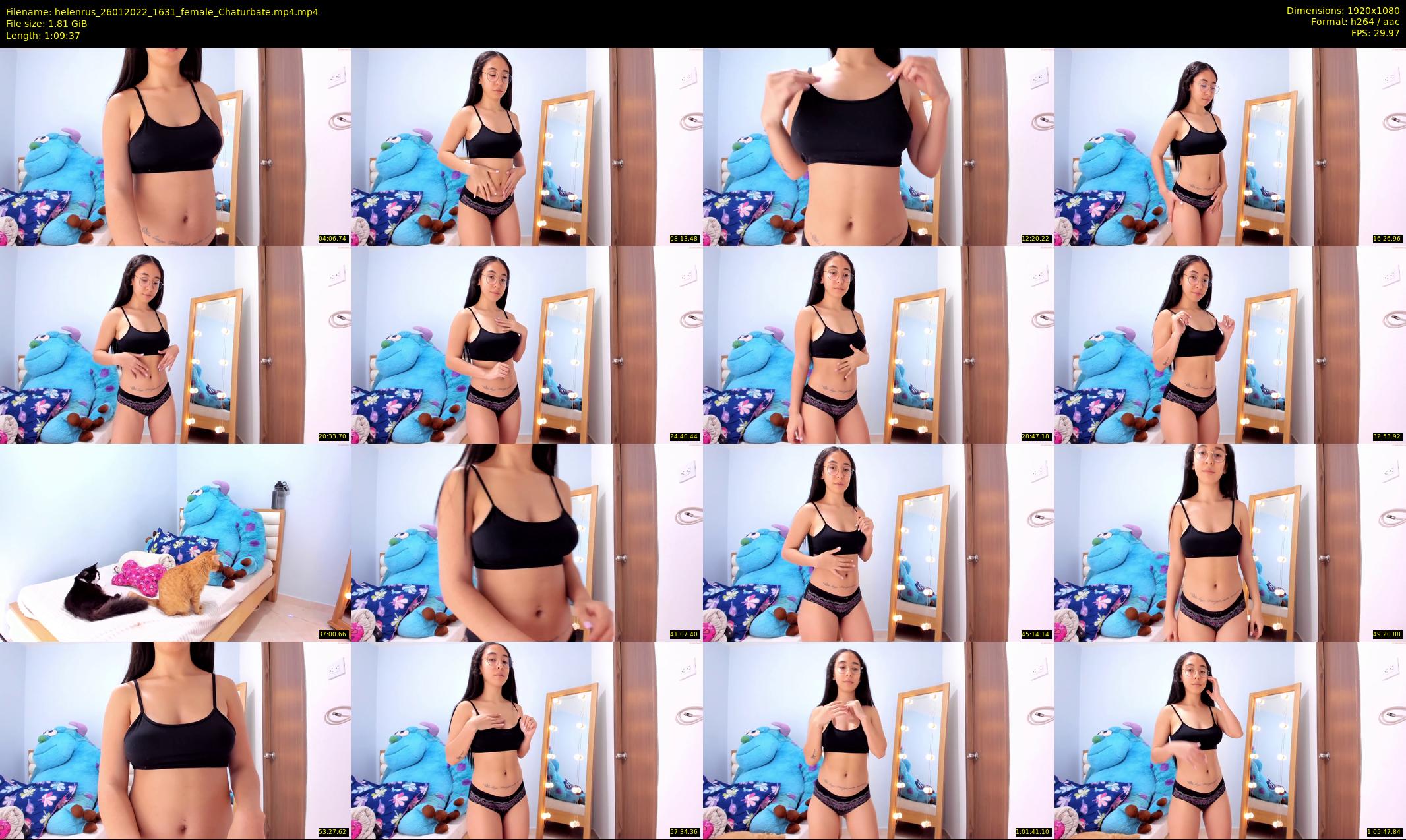 helenrus — 70 minute Chaturbate female cam show recording, 1080p, Jan 26, 2022