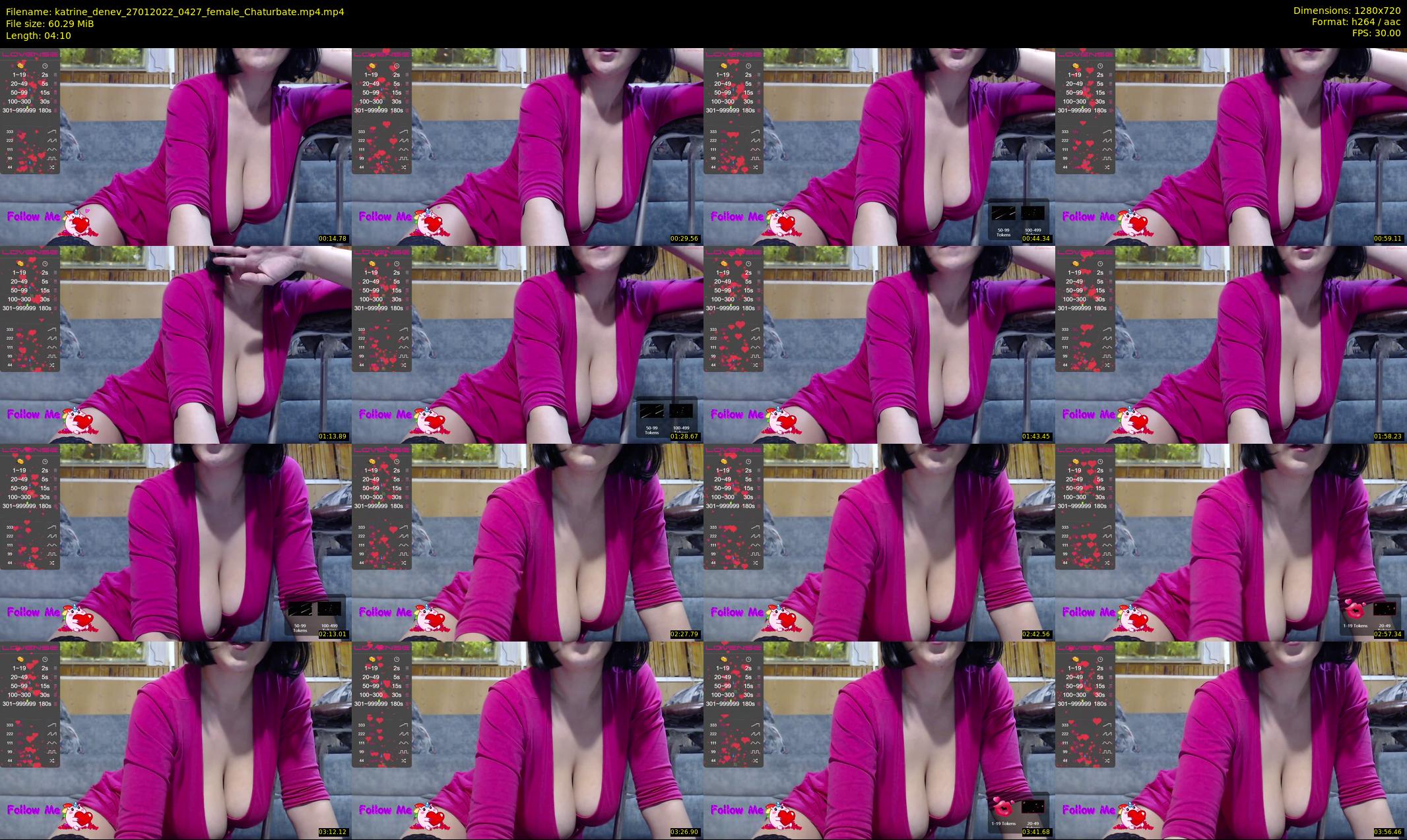 katrine_denev — 5 minute Chaturbate female cam show recording, 720p, Jan 27, 2022
