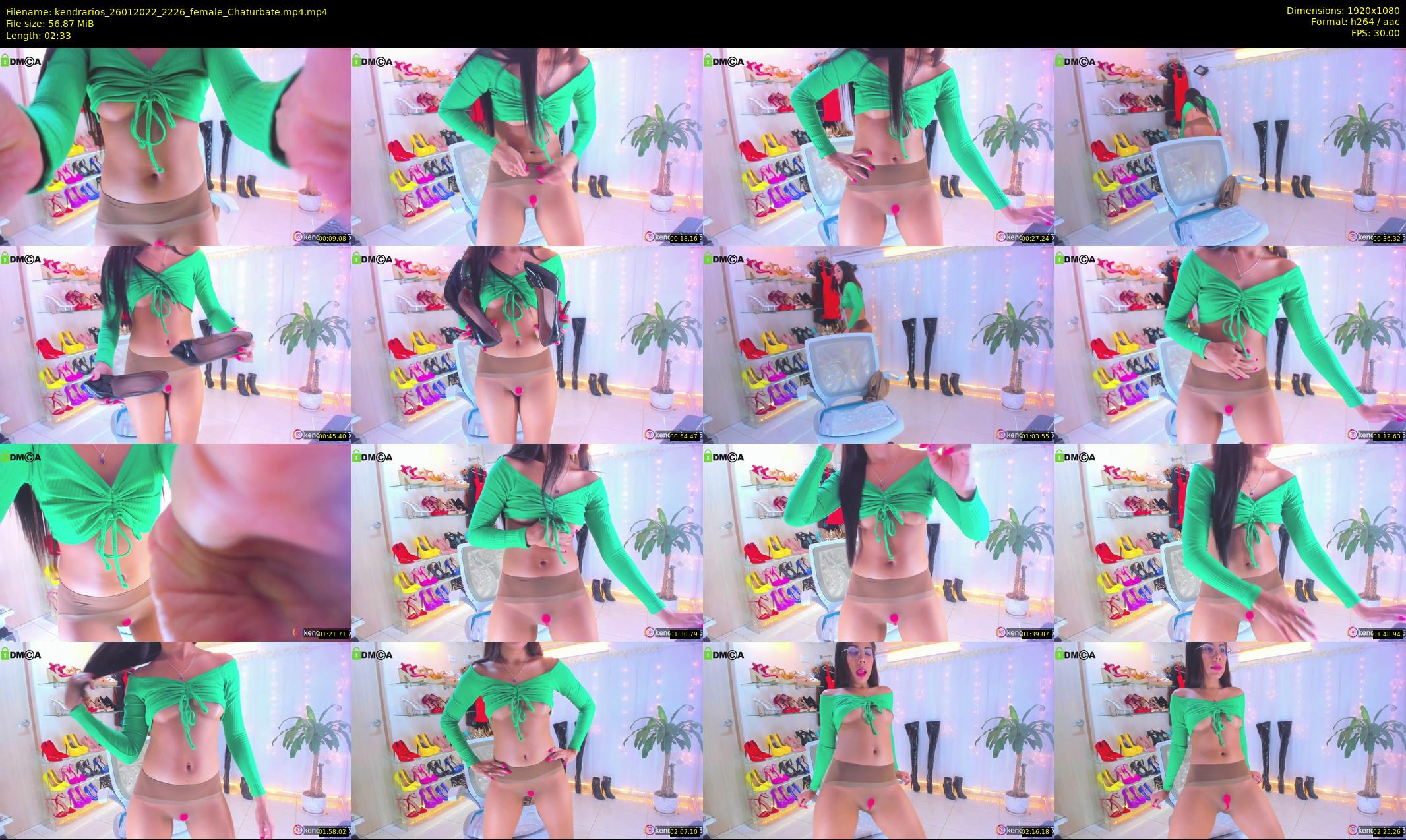 kendrarios — 3 minute Chaturbate female cam show recording, 1080p, Jan 26, 2022