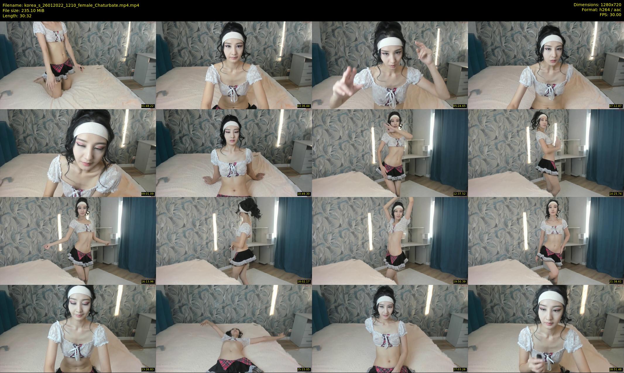 korea_s — 31 minute Chaturbate female cam show recording, 720p, Jan 26, 2022