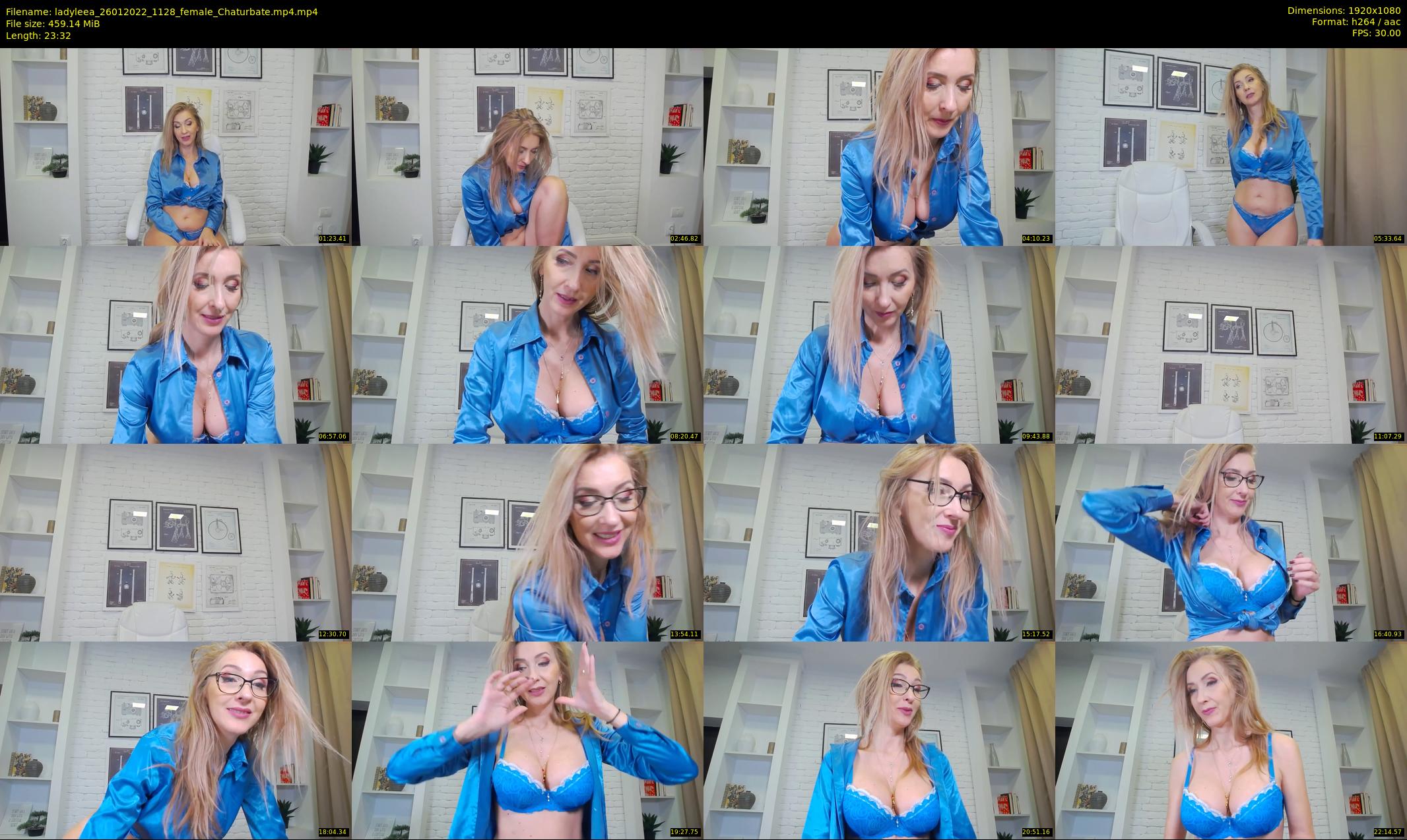 ladyleea — 24 minute Chaturbate female cam show recording, 1080p, Jan 26, 2022