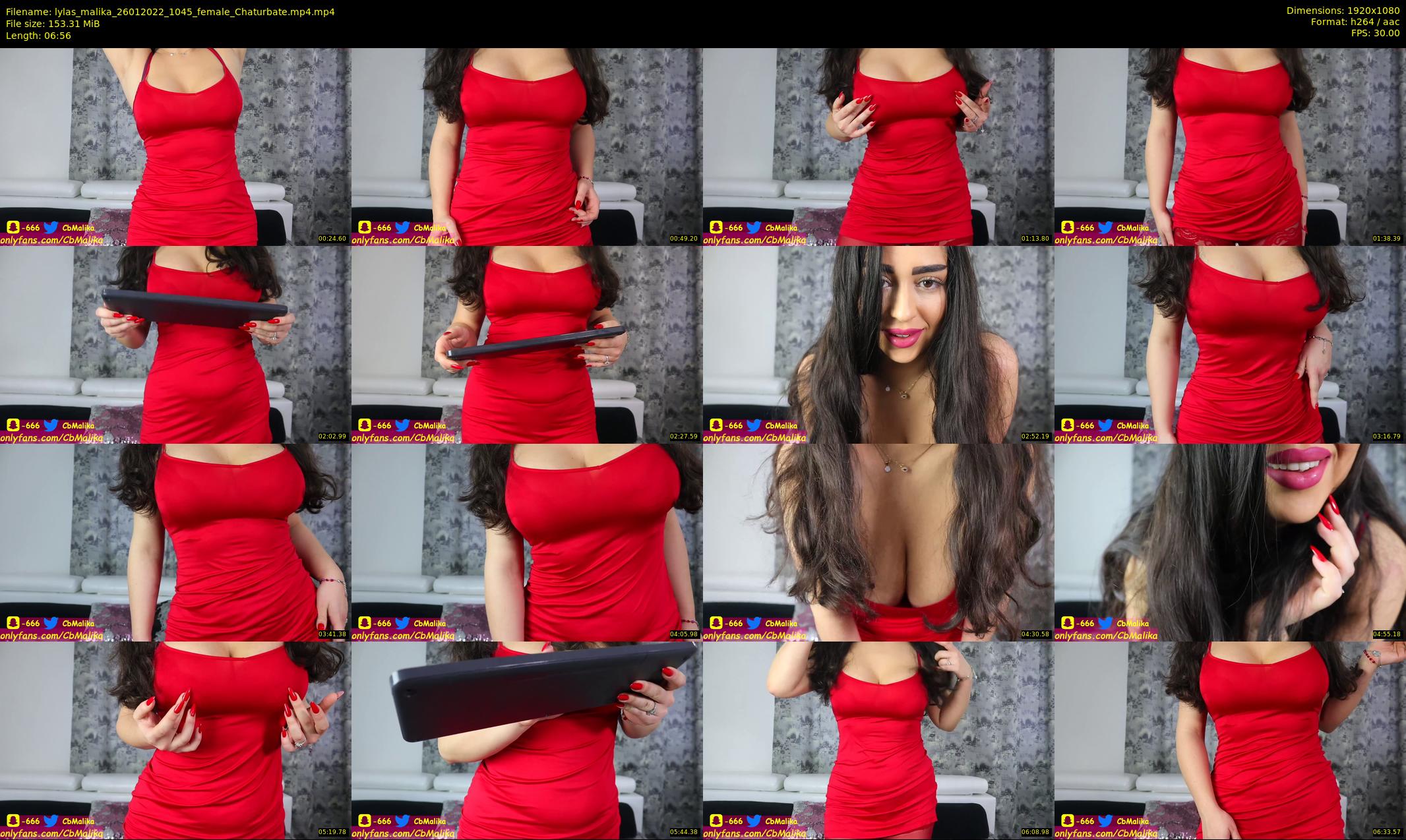 lylas_malika — 7 minute Chaturbate female cam show recording, 1080p, Jan 26, 2022