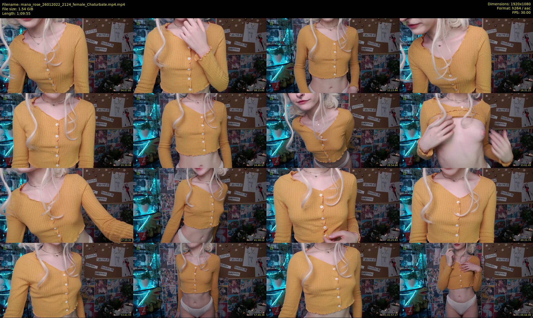mana_rose — 70 minute Chaturbate female cam show recording, 1080p, Jan 26, 2022