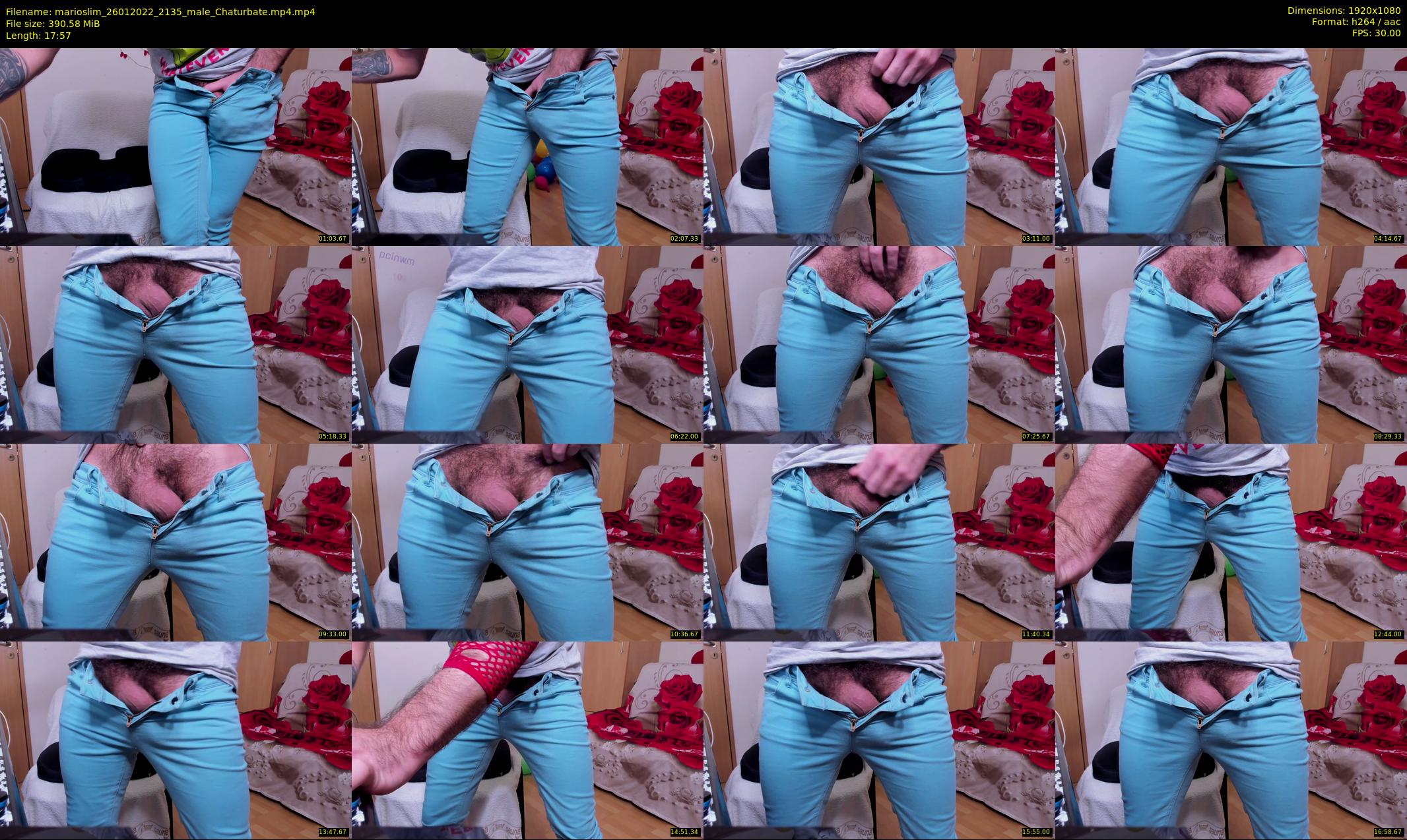 marioslim — 18 minute Chaturbate male cam show recording, 1080p, Jan 26, 2022