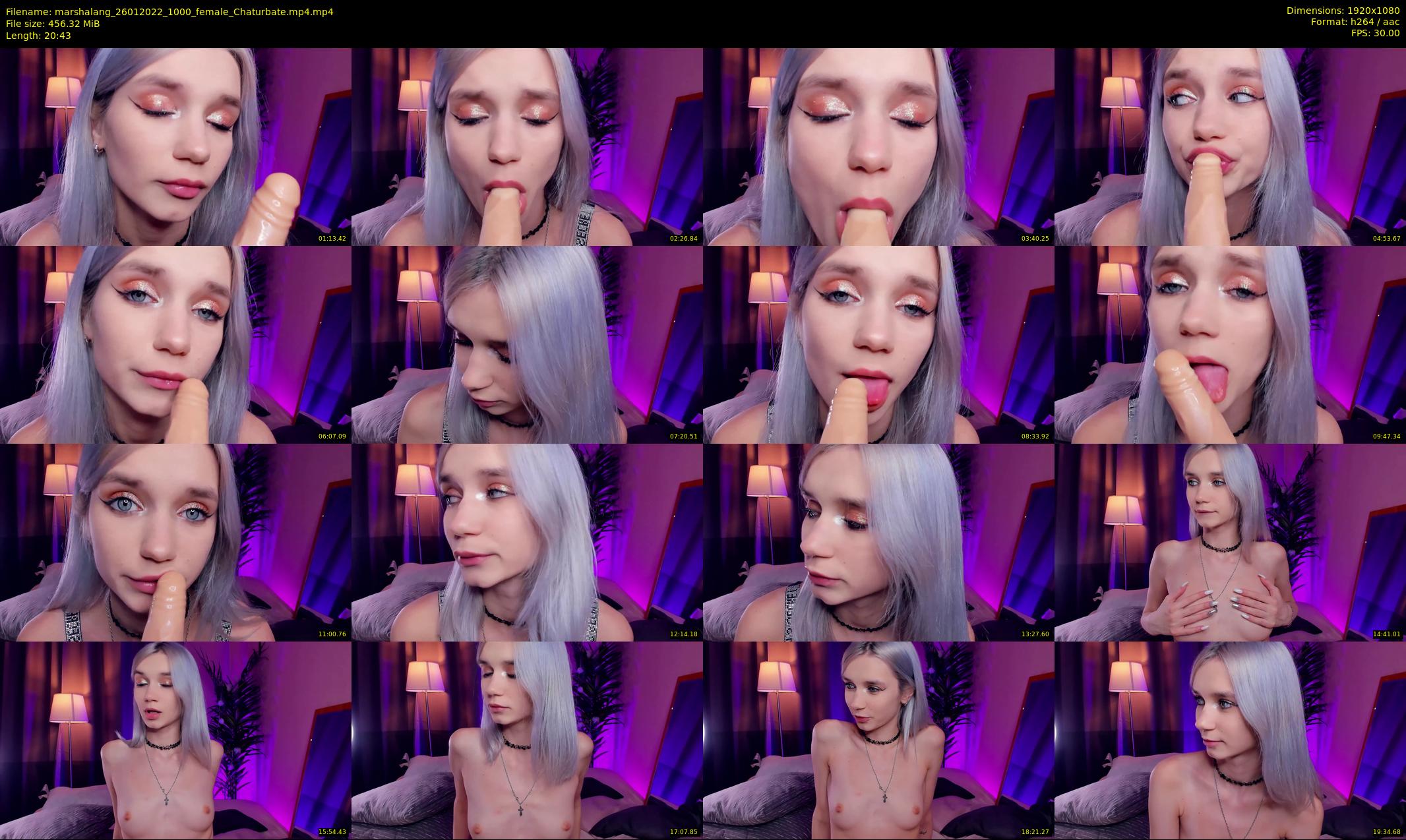 marshalang — 21 minute Chaturbate couple cam show recording, 1080p, Jan 26, 2022