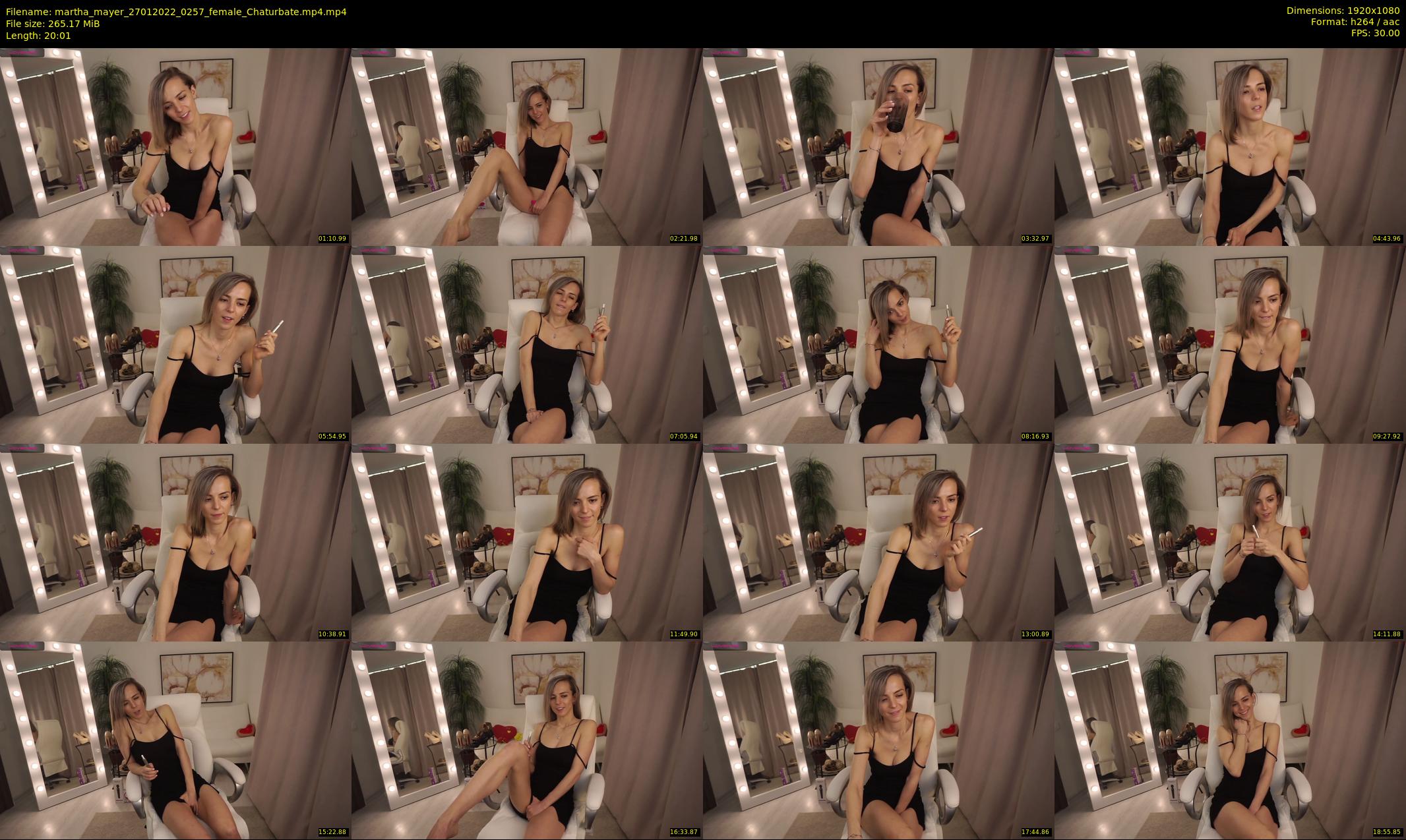 martha_mayer — 21 minute Chaturbate female cam show recording, 1080p, Jan 27, 2022