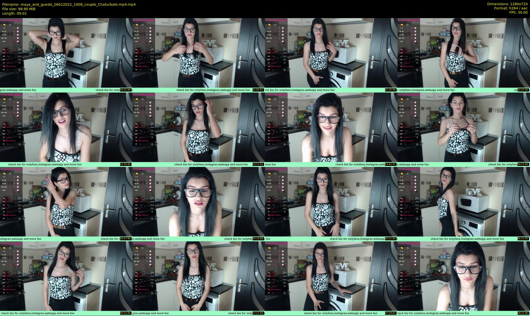 maya_and_guests — 10 minute Chaturbate couple cam show recording, 720p, Jan 26, 2022