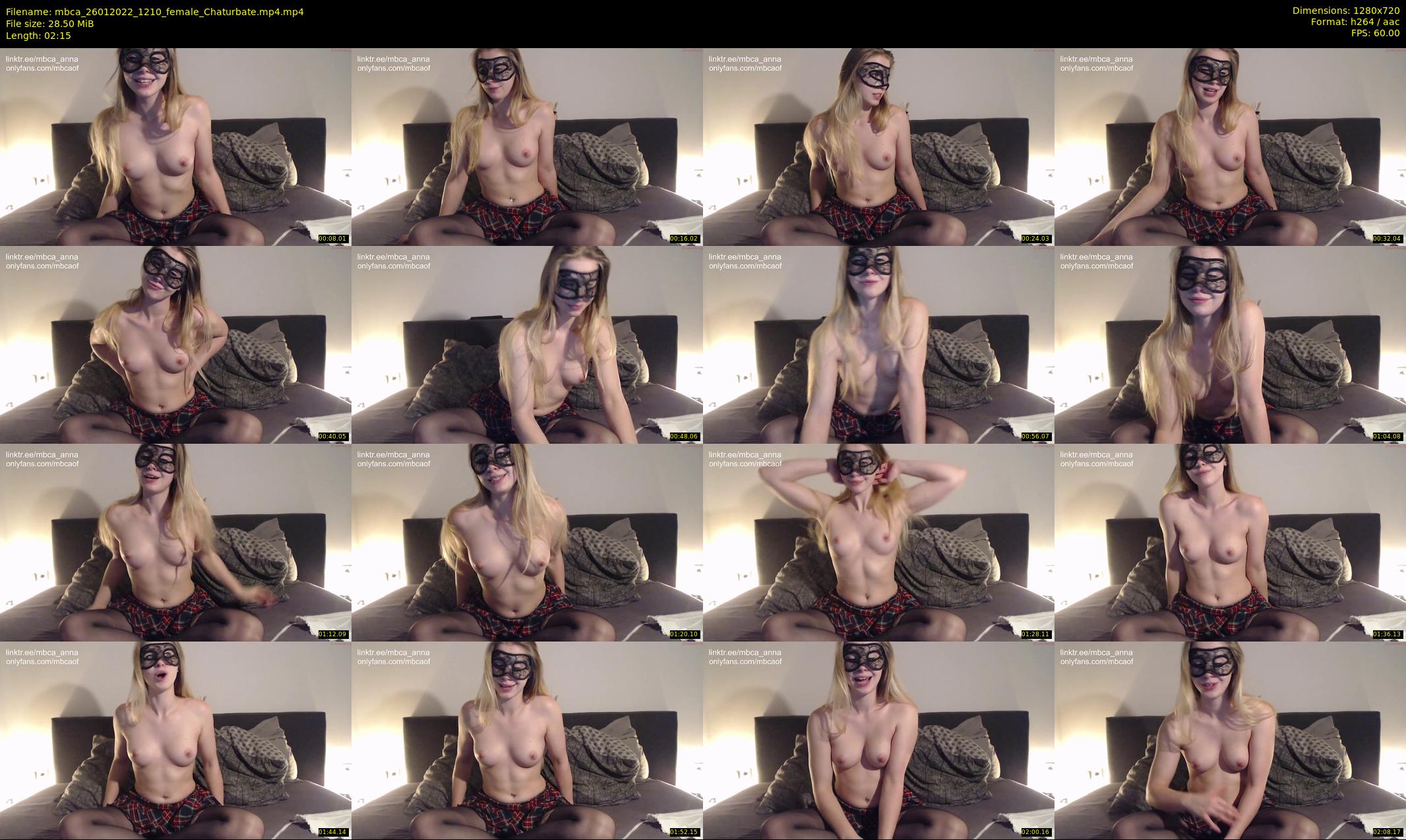mbca — 3 minute Chaturbate couple cam show recording, 720p, Jan 26, 2022