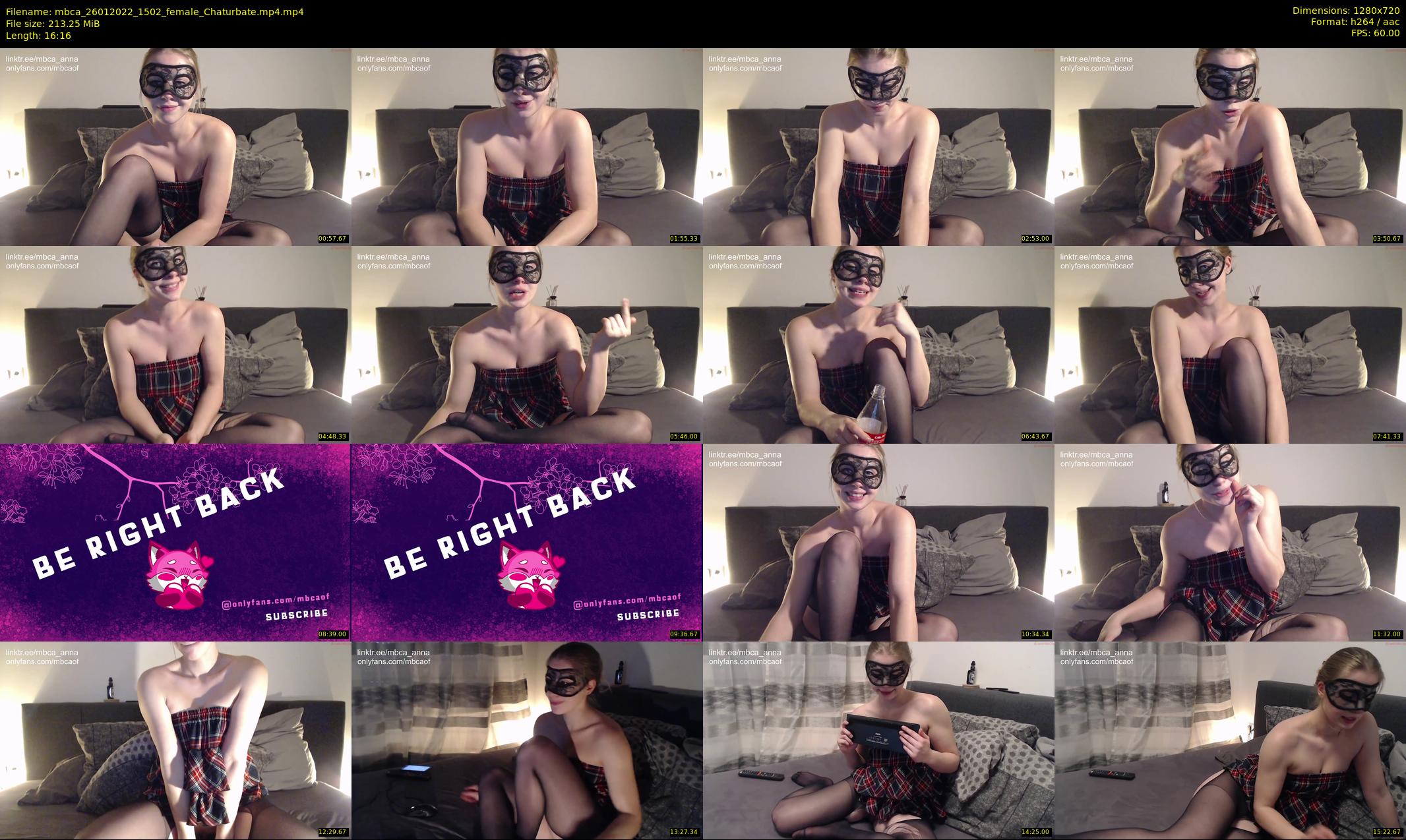 mbca — 17 minute Chaturbate couple cam show recording, 720p, Jan 26, 2022