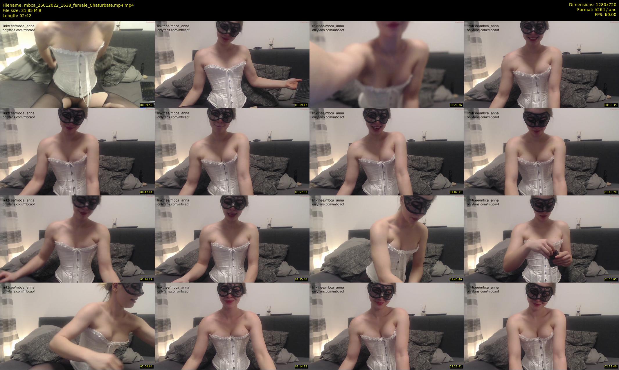 mbca — 3 minute Chaturbate couple cam show recording, 720p, Jan 26, 2022