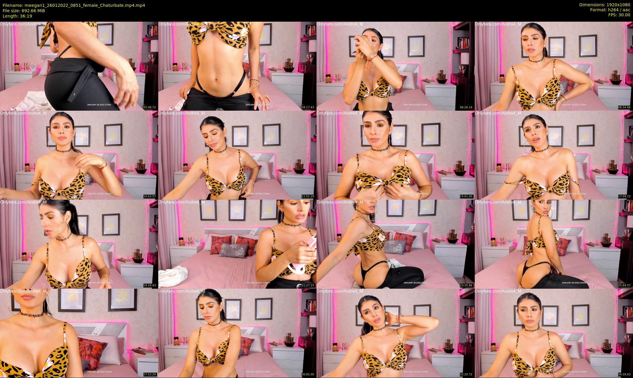 meegan1 — 37 minute Chaturbate female cam show recording, 1080p, Jan 26, 2022