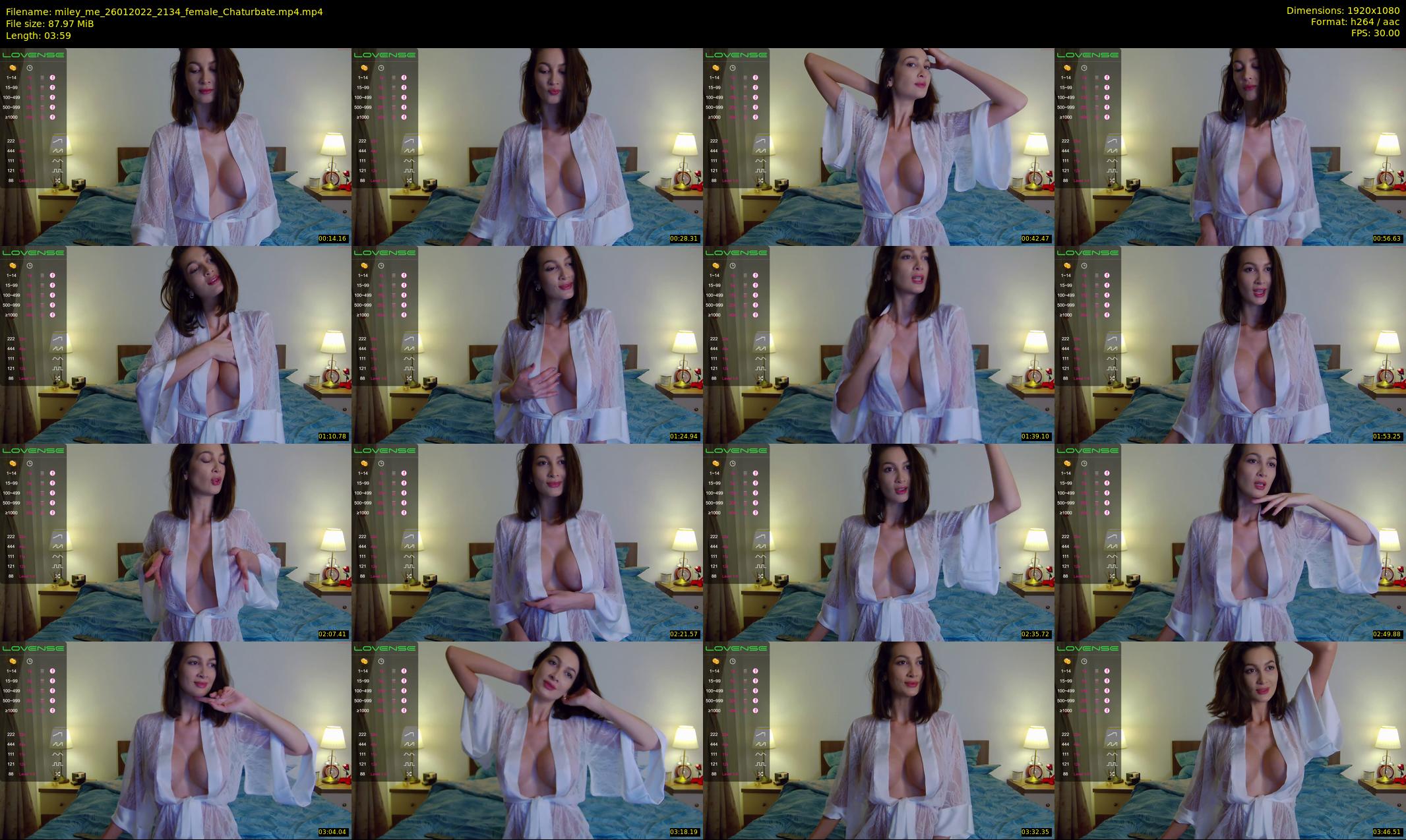 miley_me — 4 minute Chaturbate female cam show recording, 1080p, Jan 26, 2022