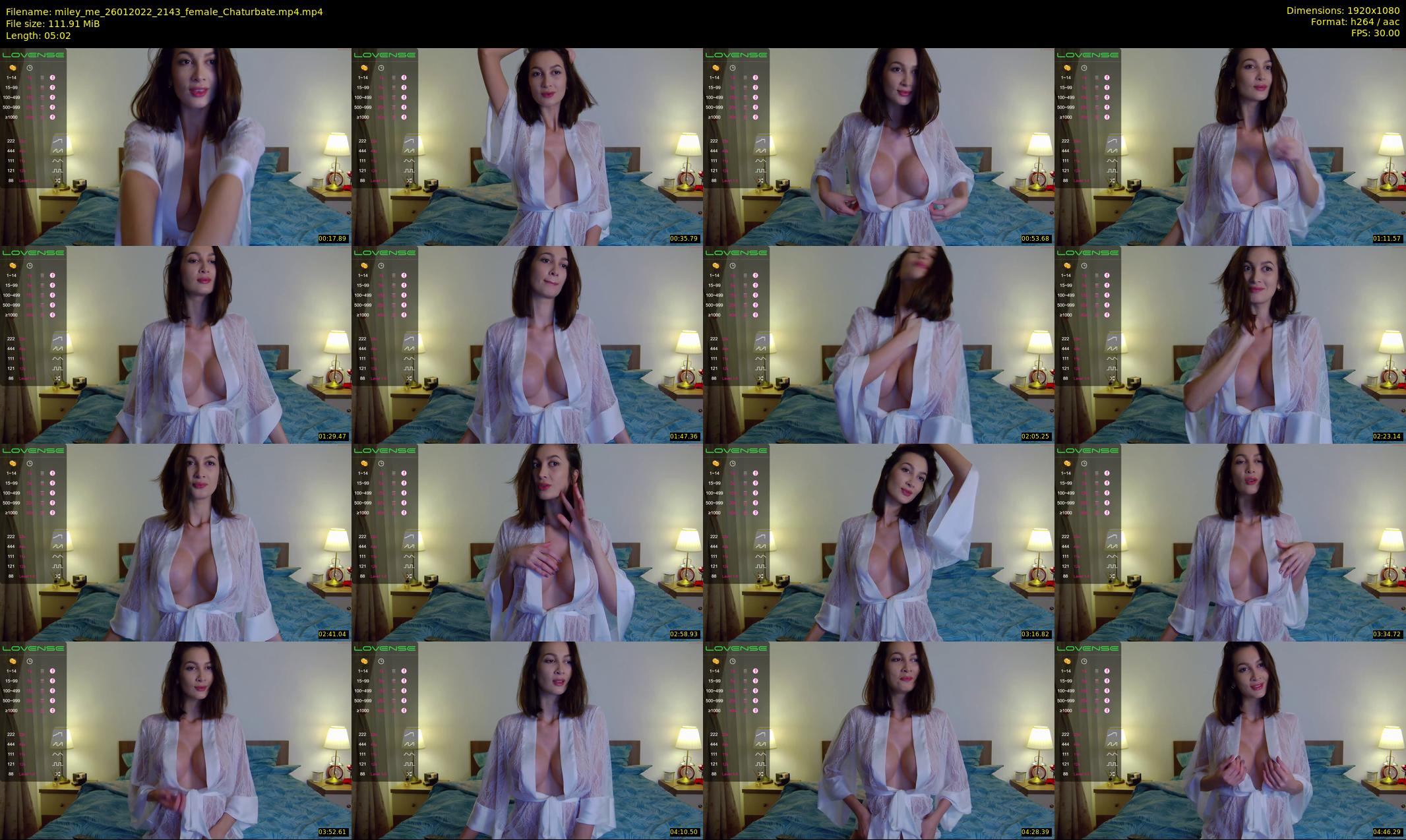 miley_me — 6 minute Chaturbate female cam show recording, 1080p, Jan 26, 2022