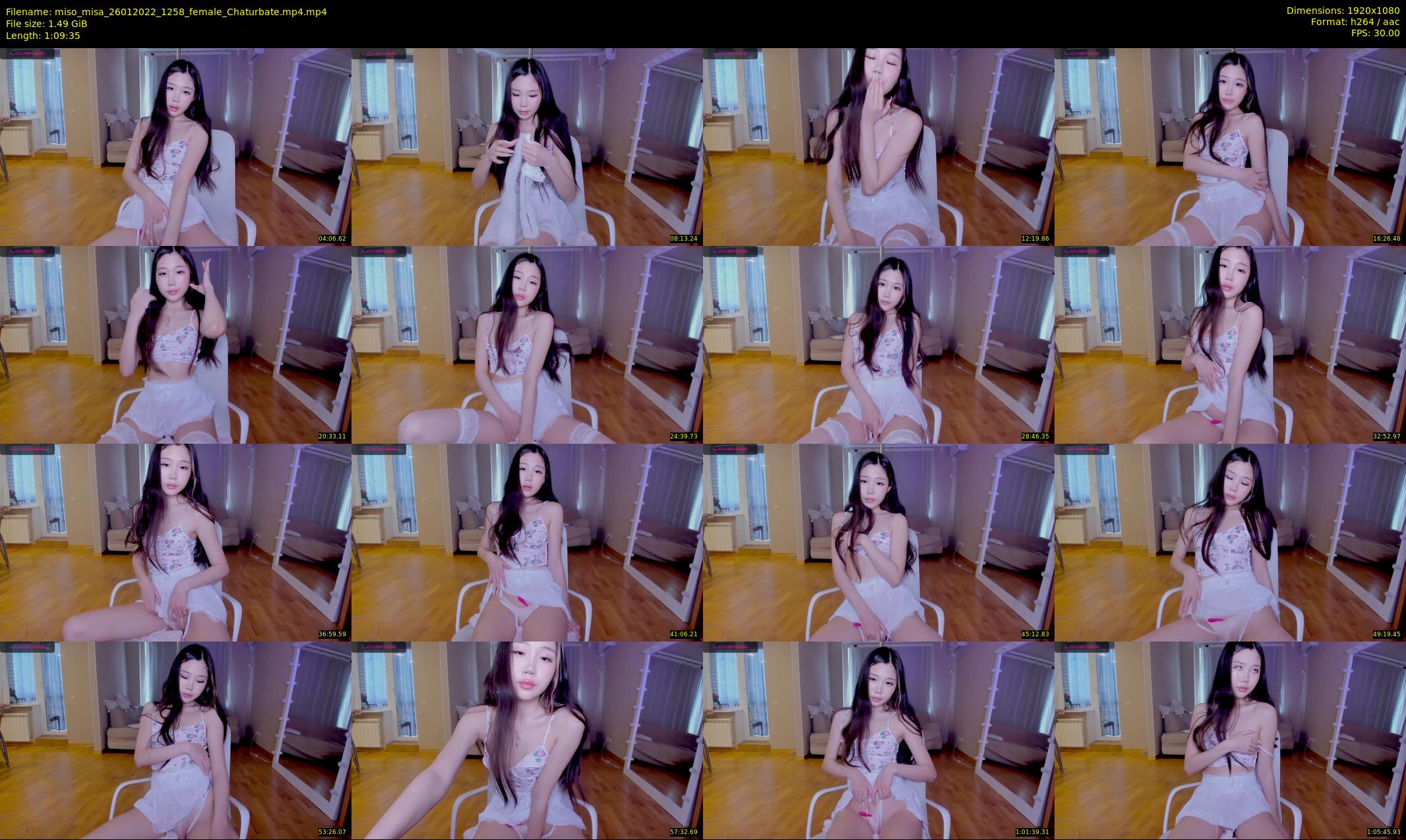 miso_misa — 70 minute Chaturbate female cam show recording, 1080p, Jan 26, 2022