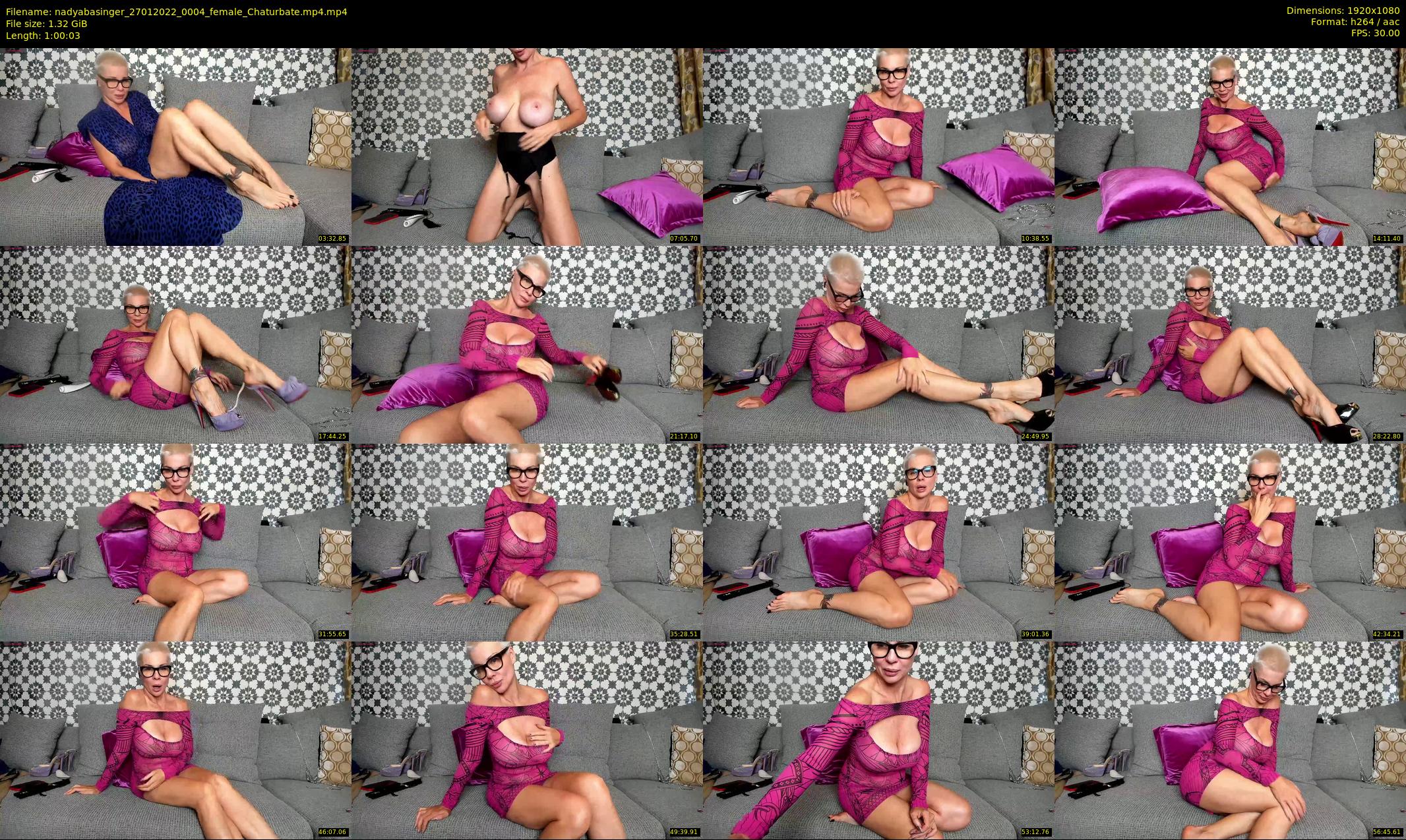 nadyabasinger — 61 minute Chaturbate female cam show recording, 1080p, Jan 27, 2022