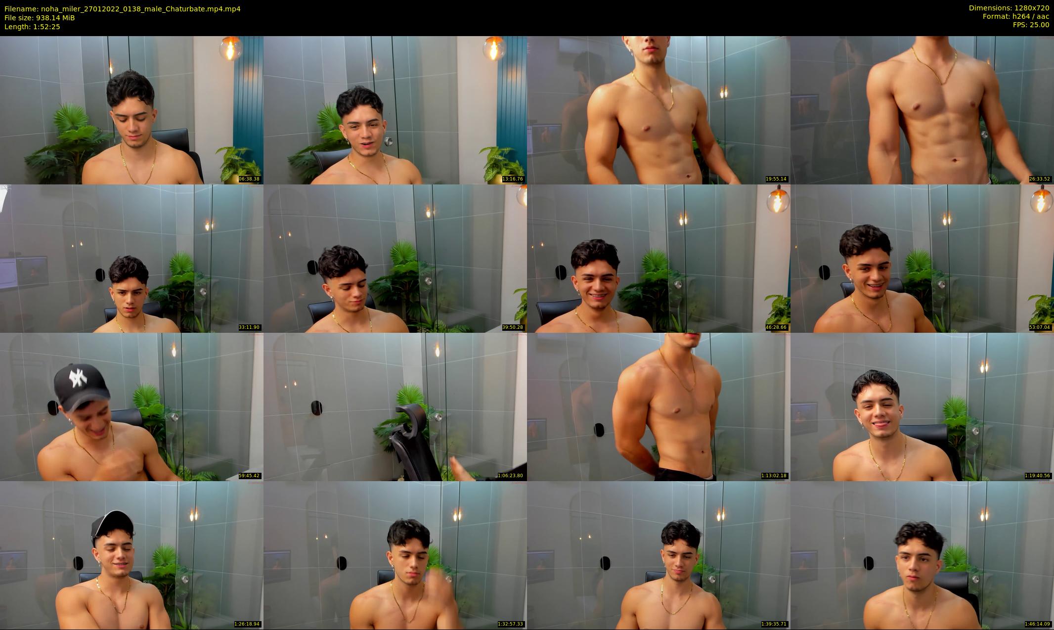 noha_miler — 113 minute Chaturbate male cam show recording, 720p, Jan 27, 2022