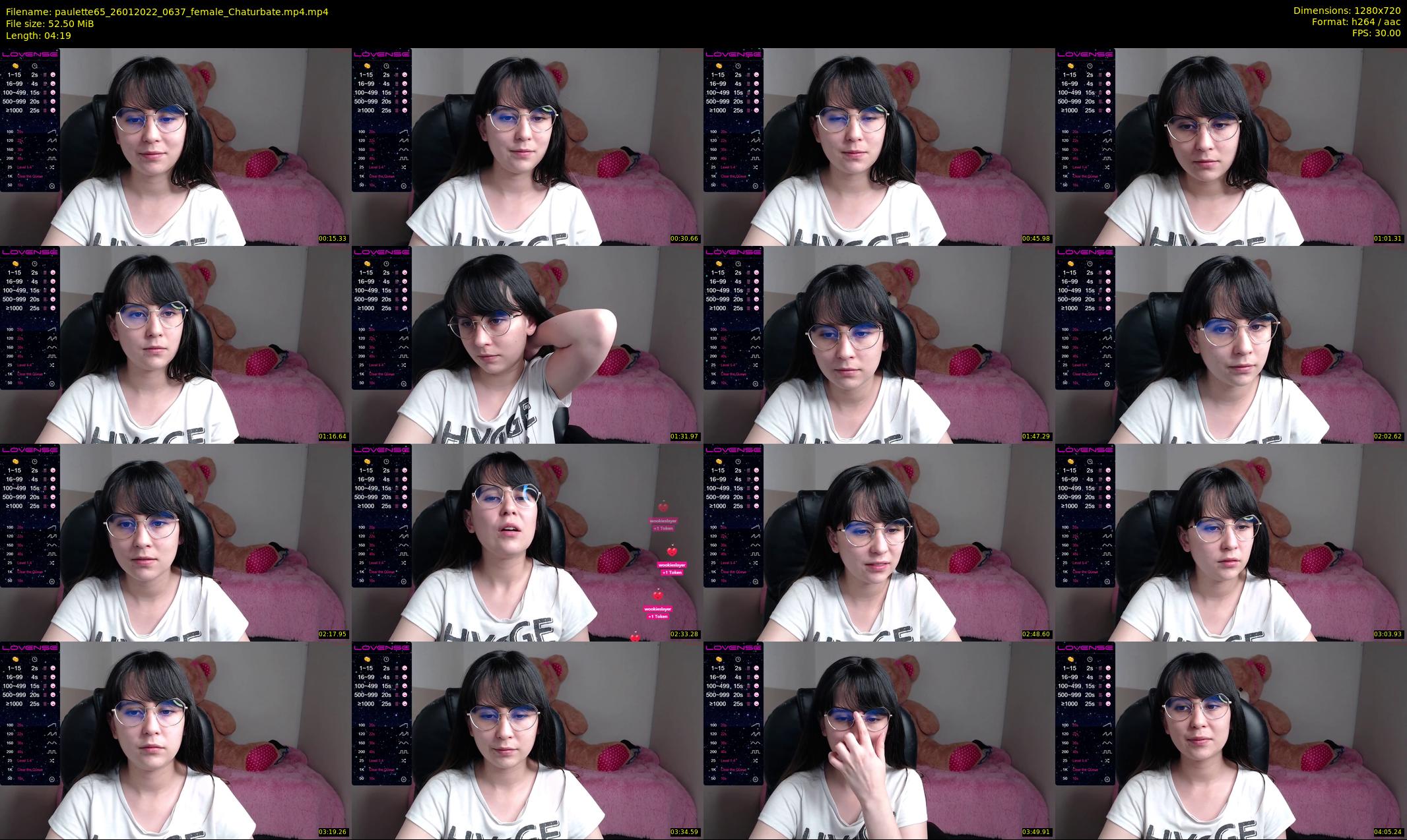 paulette65 — 5 minute Chaturbate female cam show recording, 720p, Jan 26, 2022