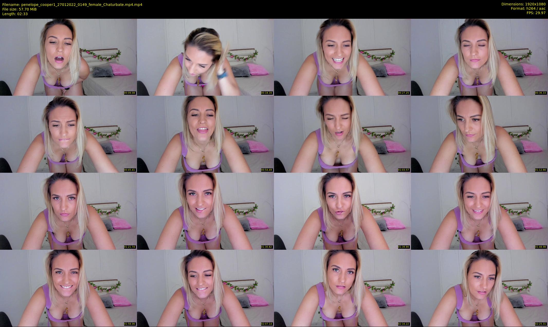 penelope_cooper1 — 3 minute Chaturbate female cam show recording, 1080p, Jan 27, 2022