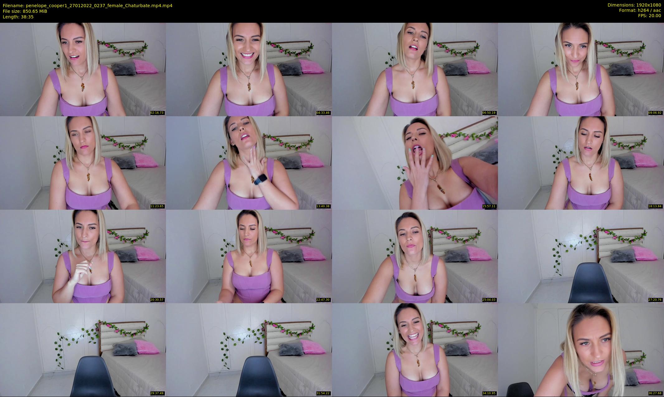 penelope_cooper1 — 39 minute Chaturbate female cam show recording, 1080p, Jan 27, 2022