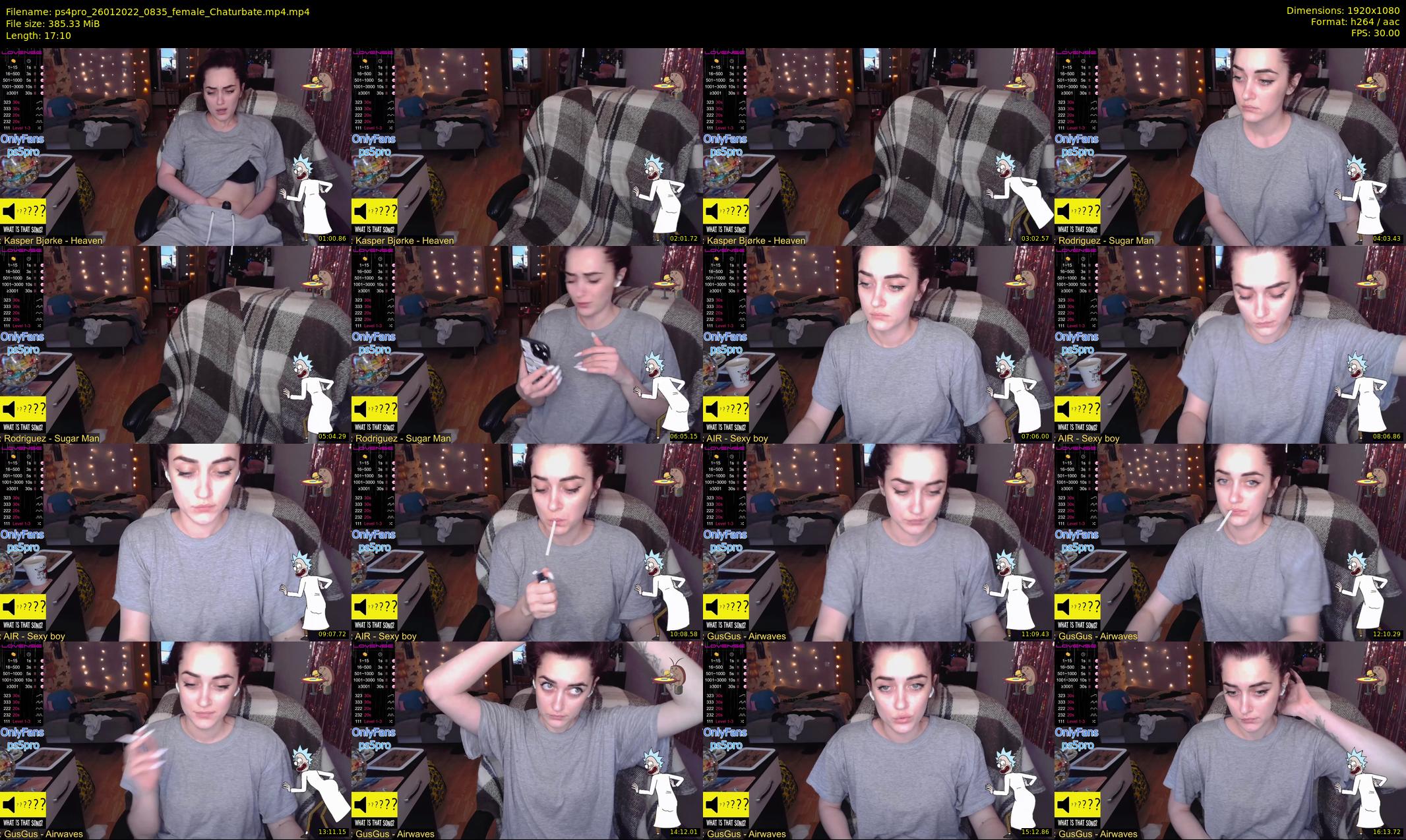 ps4pro — 18 minute Chaturbate female cam show recording, 1080p, Jan 26, 2022