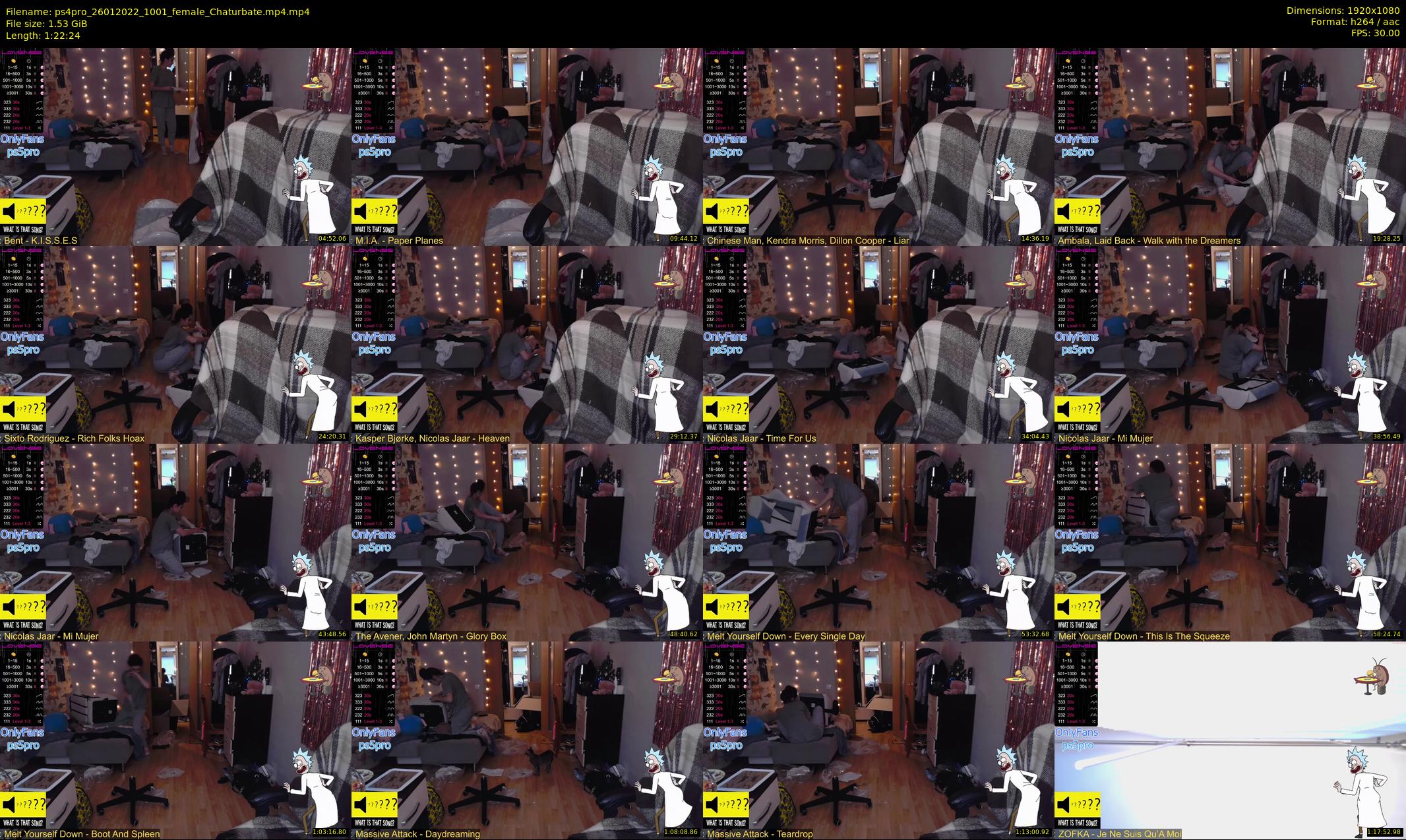 ps4pro — 83 minute Chaturbate female cam show recording, 1080p, Jan 26, 2022