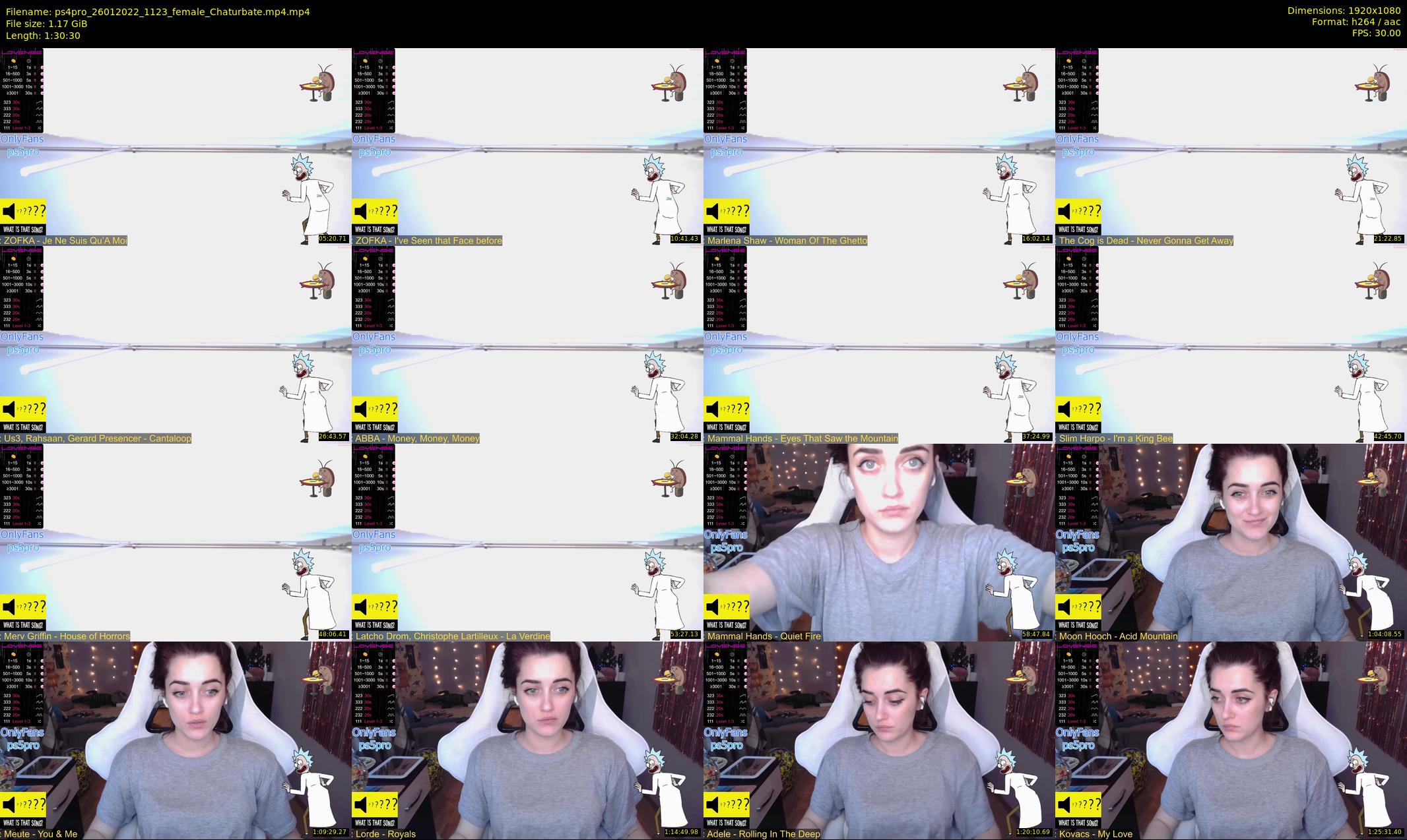 ps4pro — 91 minute Chaturbate female cam show recording, 1080p, Jan 26, 2022