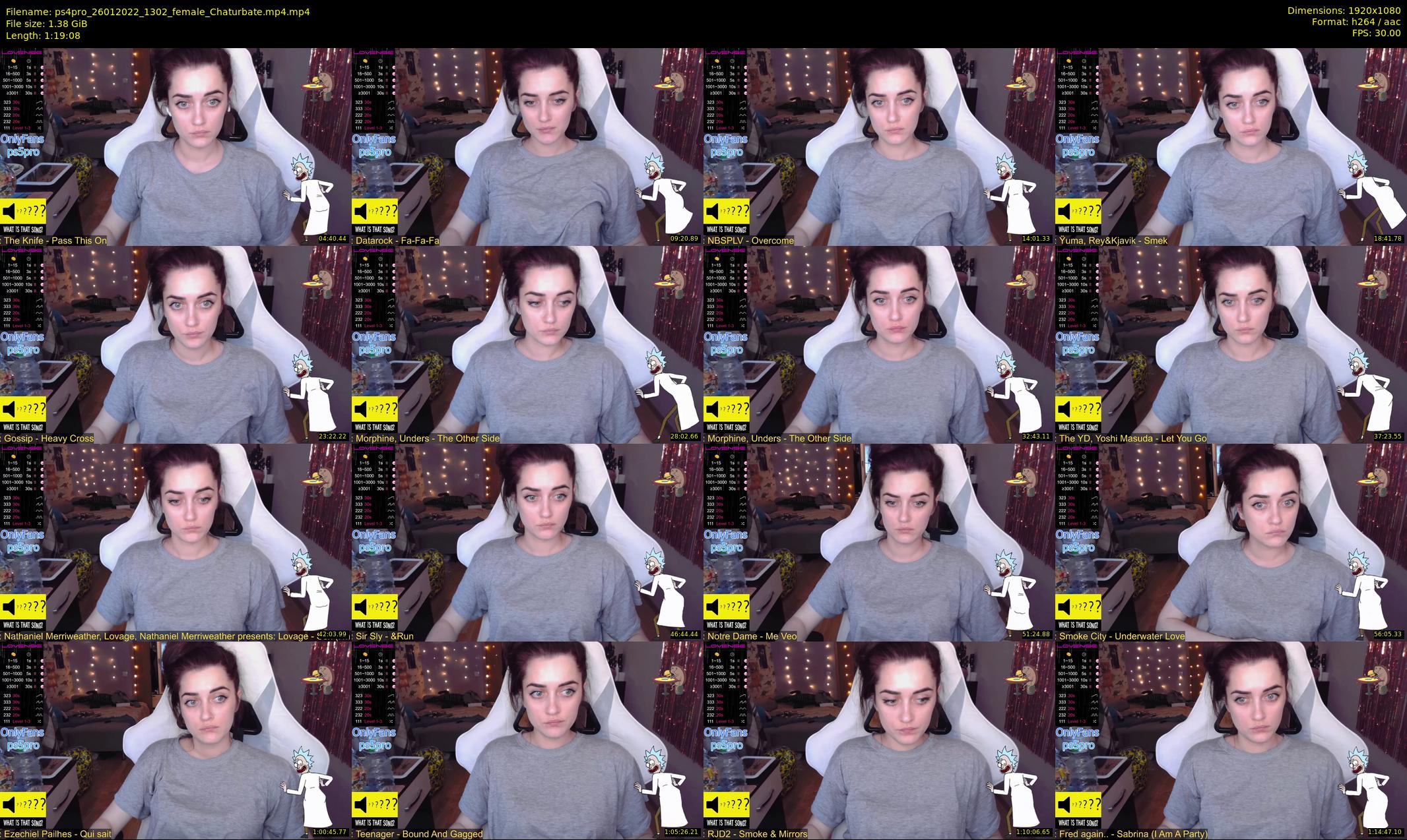 ps4pro — 80 minute Chaturbate female cam show recording, 1080p, Jan 26, 2022
