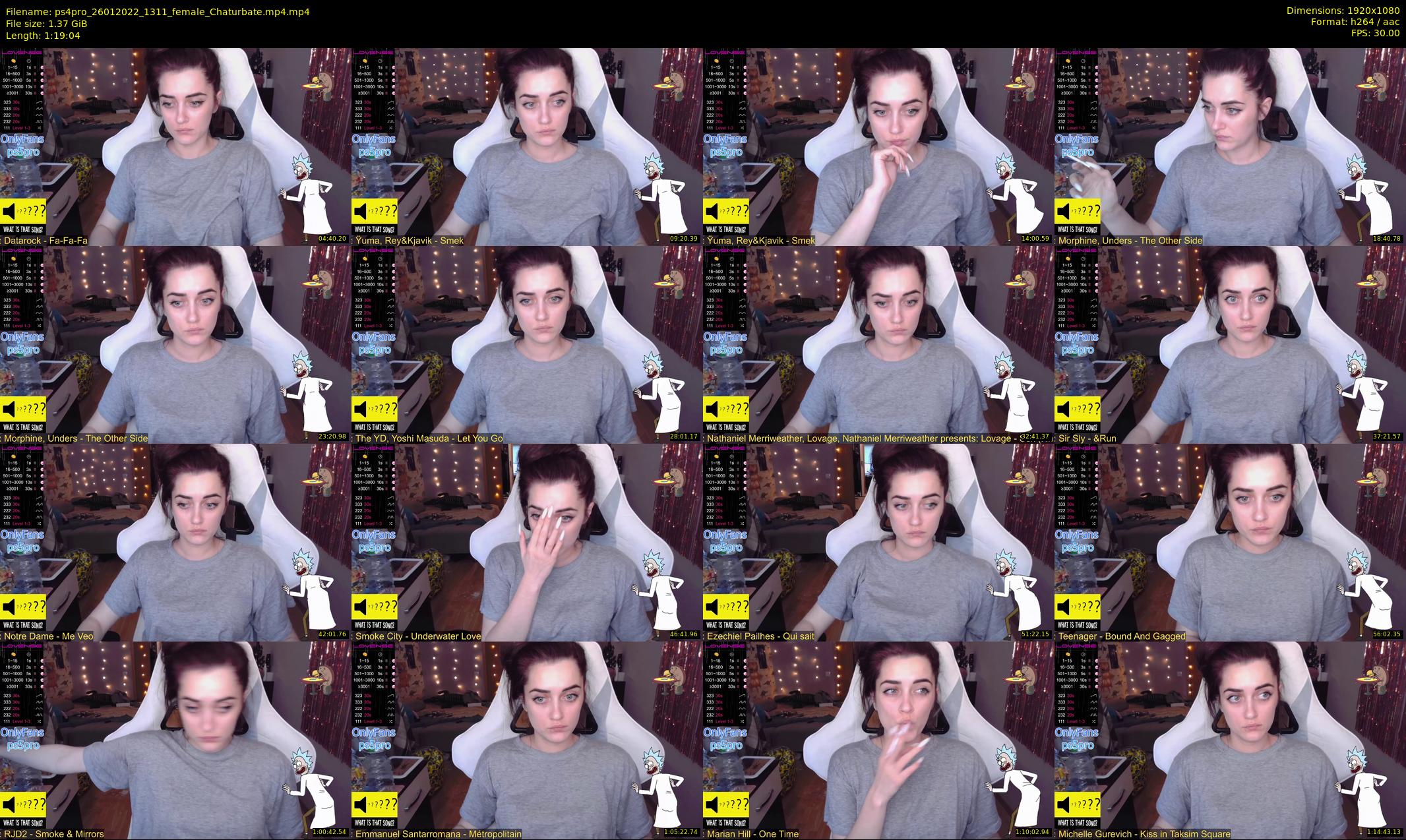 ps4pro — 80 minute Chaturbate female cam show recording, 1080p, Jan 26, 2022