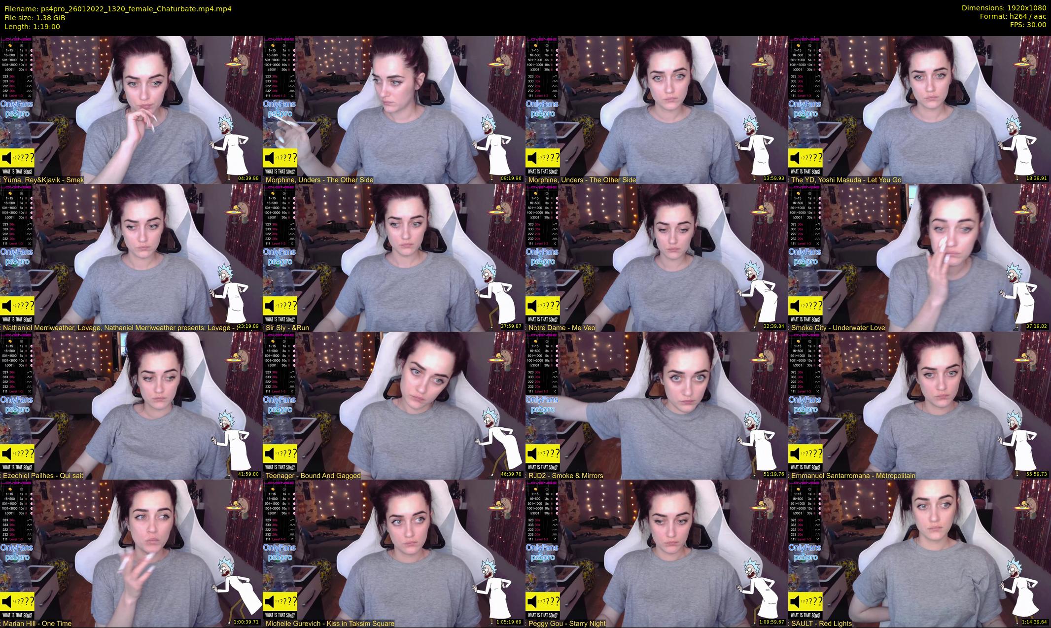 ps4pro — 79 minute Chaturbate female cam show recording, 1080p, Jan 26, 2022