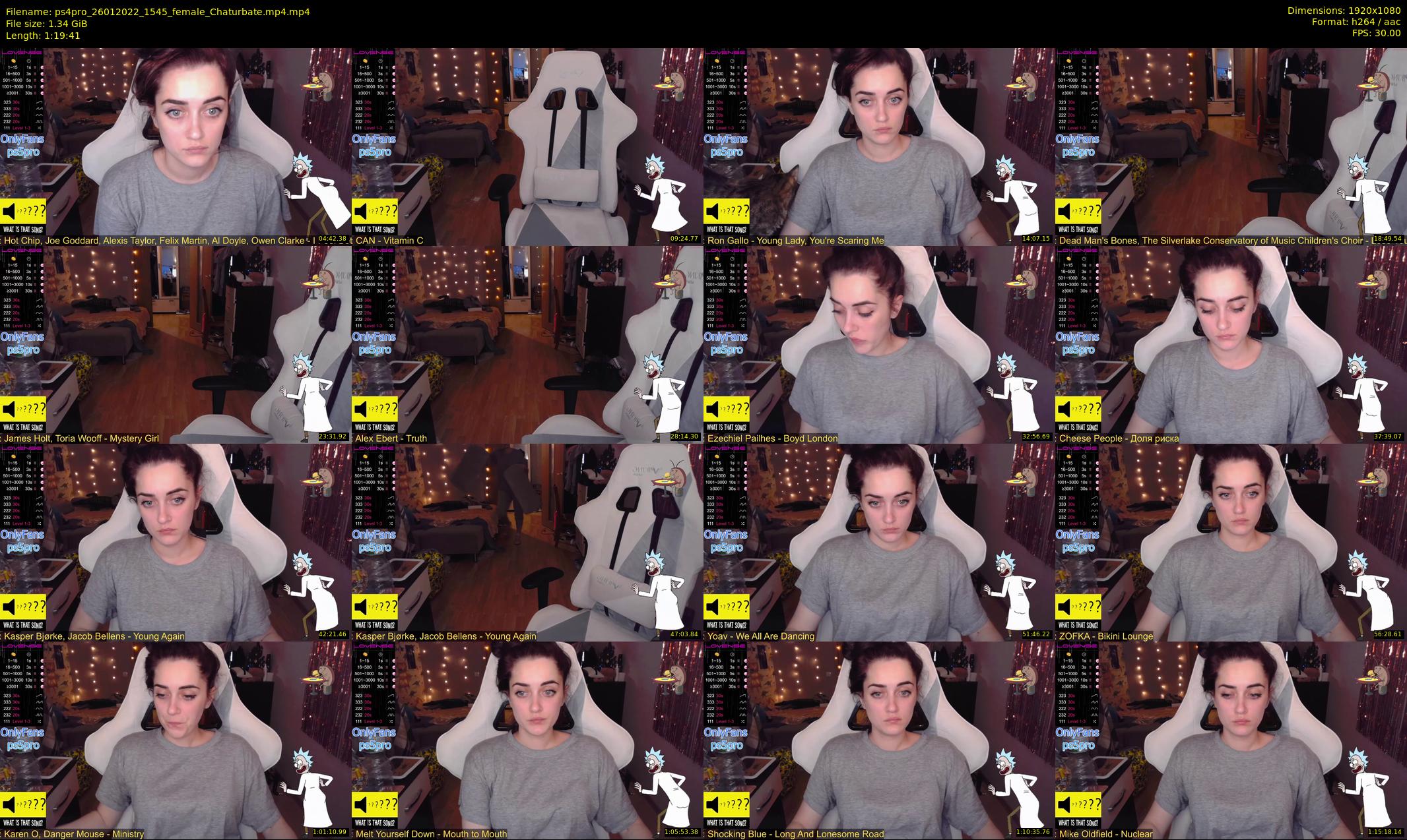 ps4pro — 80 minute Chaturbate female cam show recording, 1080p, Jan 26, 2022