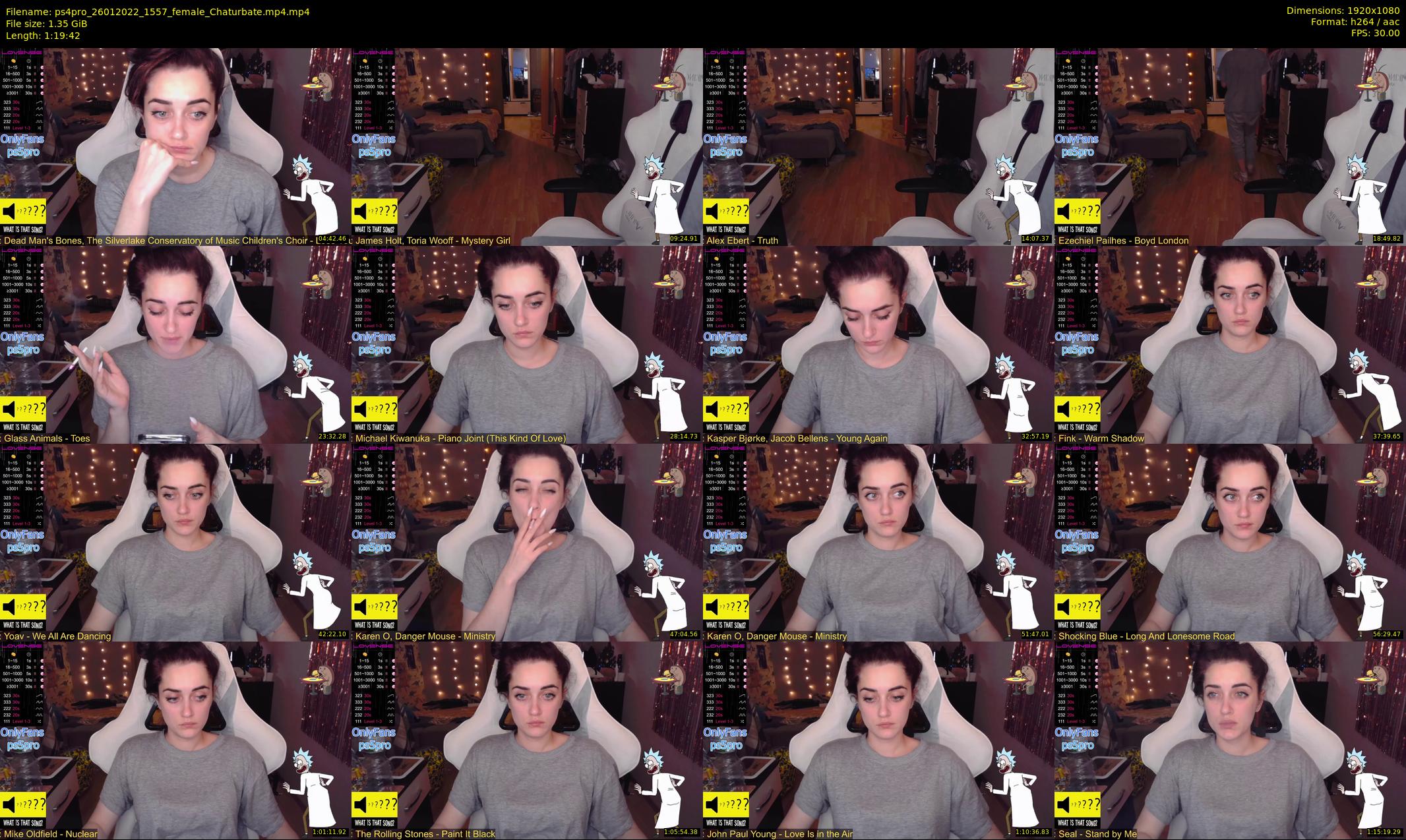 ps4pro — 80 minute Chaturbate female cam show recording, 1080p, Jan 26, 2022