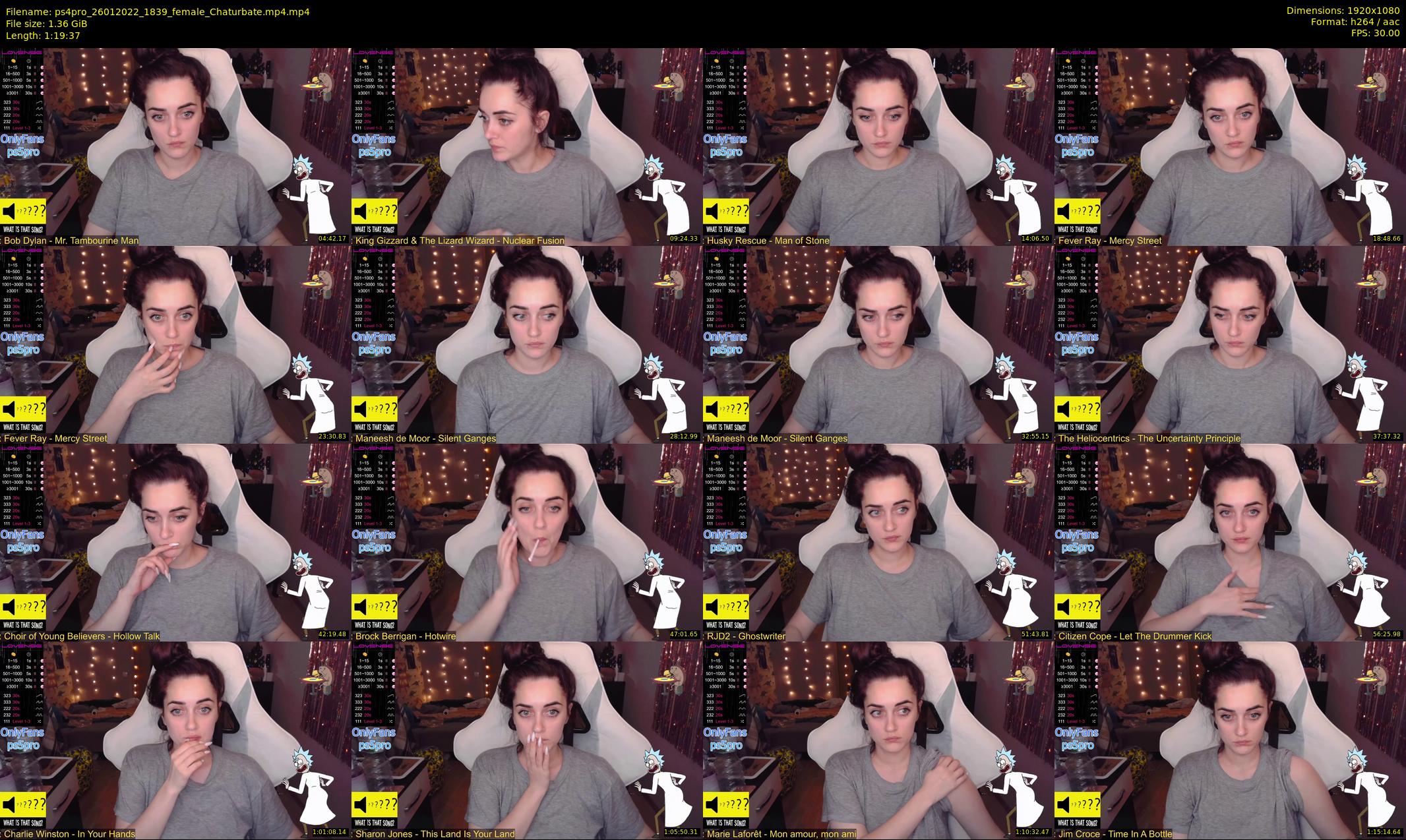 ps4pro — 80 minute Chaturbate female cam show recording, 1080p, Jan 26, 2022
