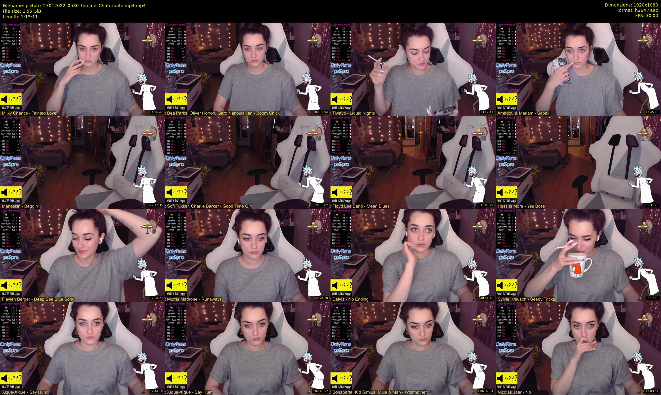 ps4pro — 76 minute Chaturbate female cam show recording, 1080p, Jan 27, 2022