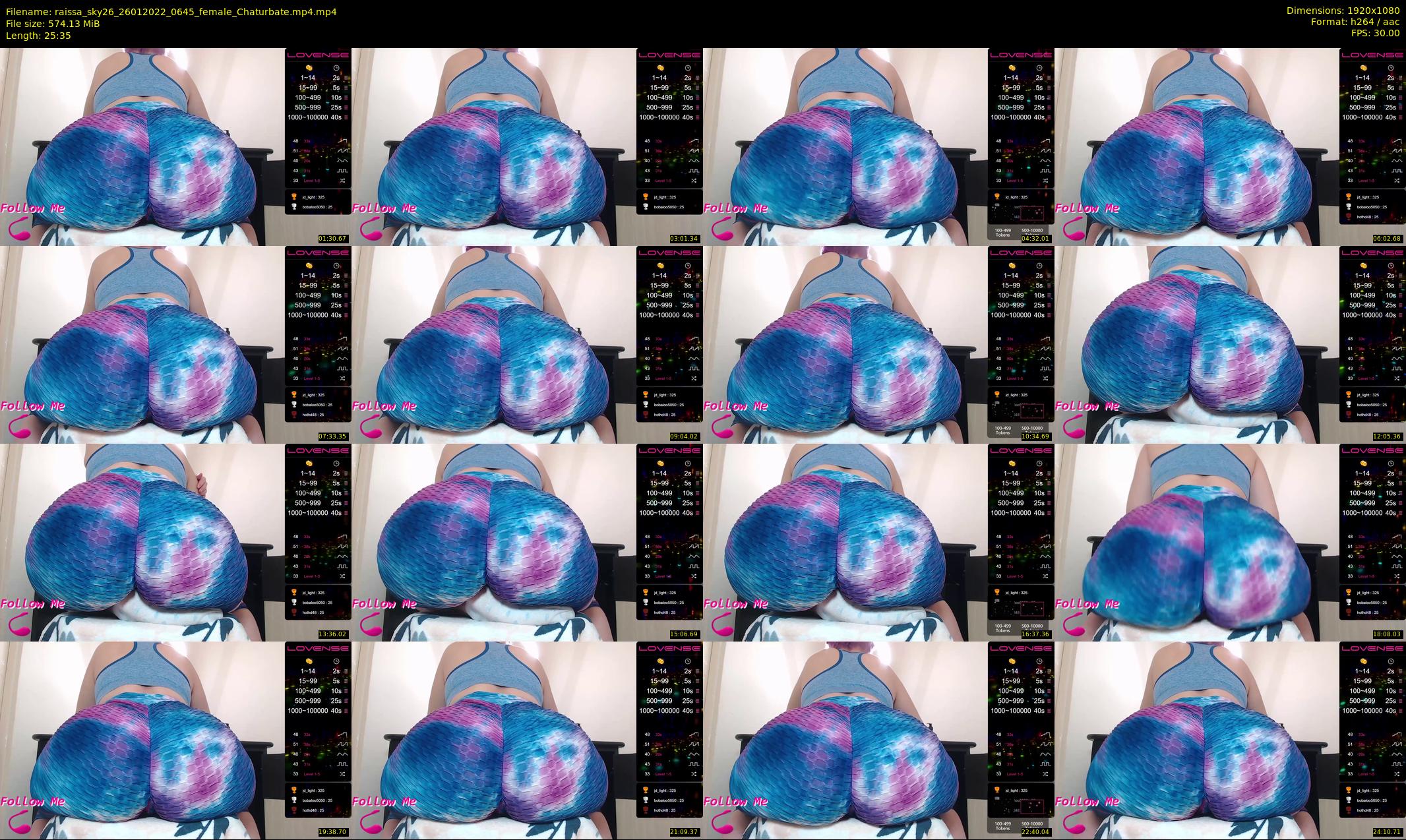 raissa_sky26 — 26 minute Chaturbate female cam show recording, 1080p, Jan 26, 2022