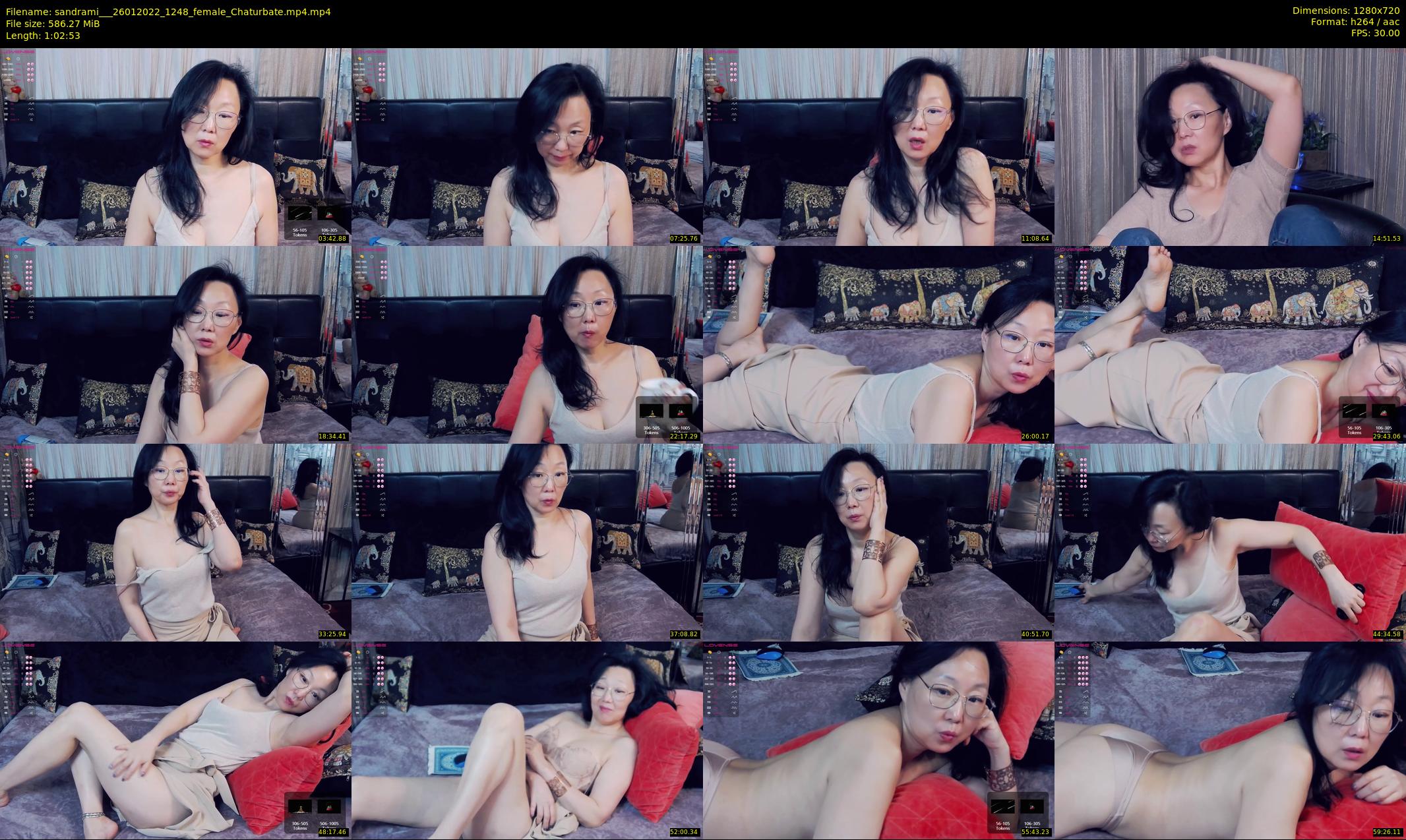 sandrami__ — 63 minute Chaturbate female cam show recording, 720p, Jan 26, 2022