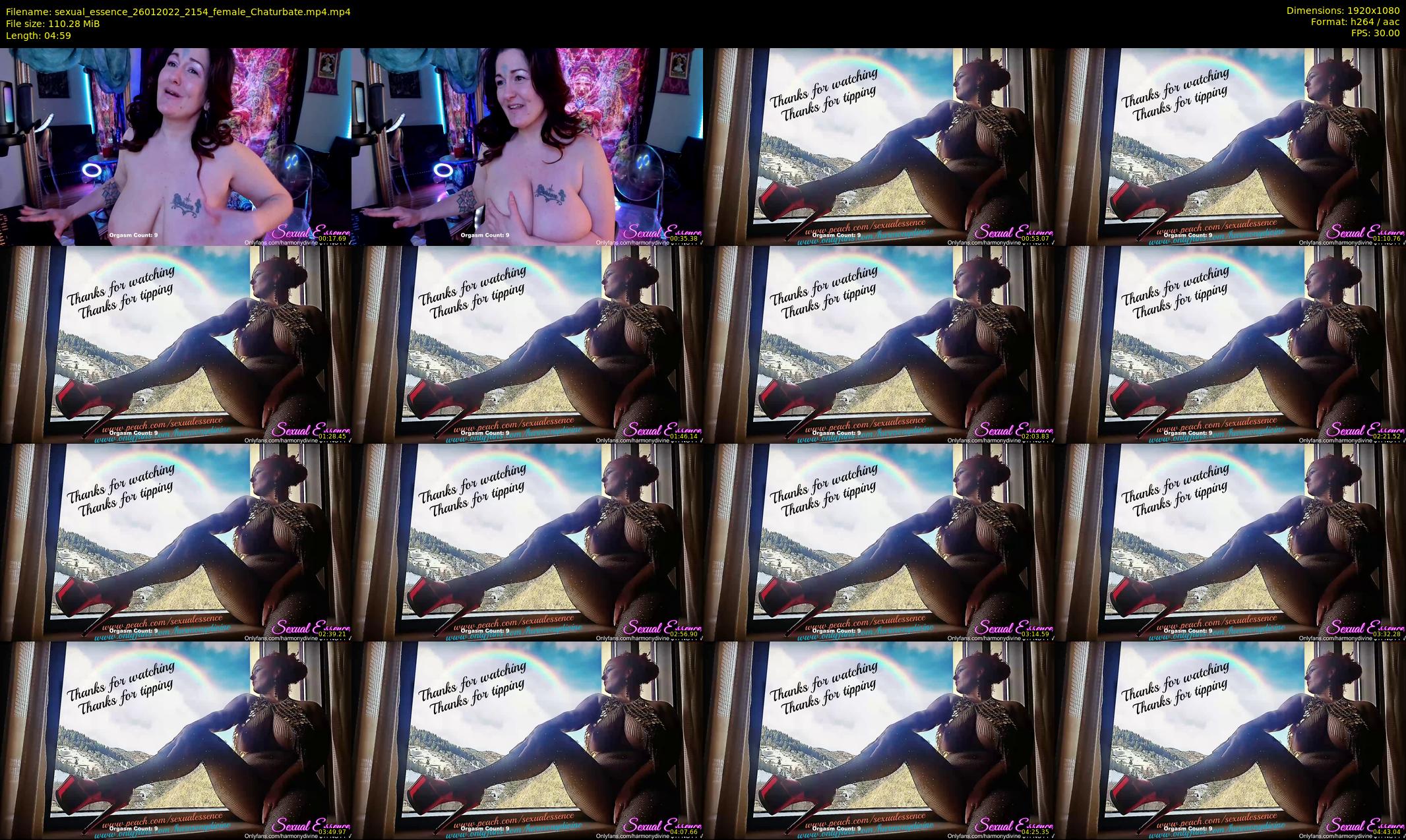 sexual_essence — 5 minute Chaturbate female cam show recording, 1080p, Jan 26, 2022