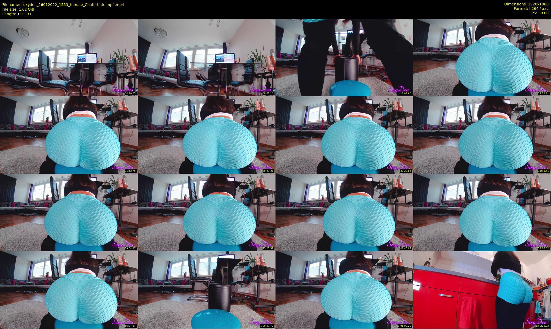 sexydea — 74 minute Chaturbate female cam show recording, 1080p, Jan 26, 2022