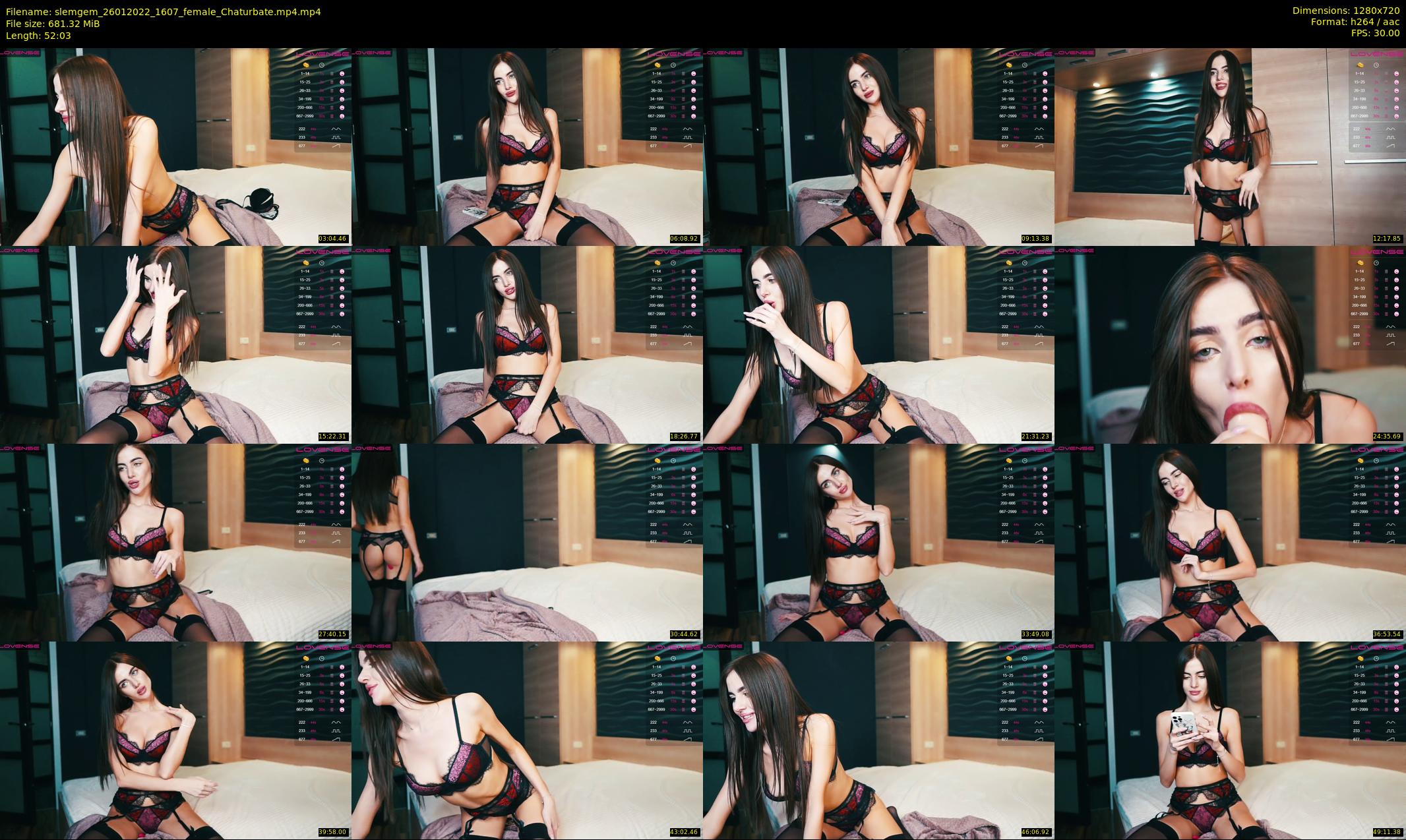 slemgem — 53 minute Chaturbate couple cam show recording, 720p, Jan 26, 2022