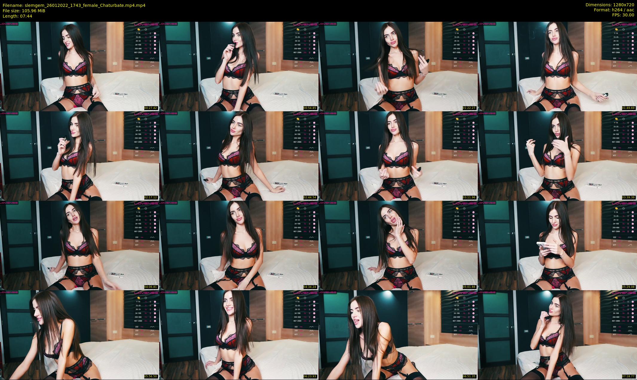 slemgem — 8 minute Chaturbate couple cam show recording, 720p, Jan 26, 2022