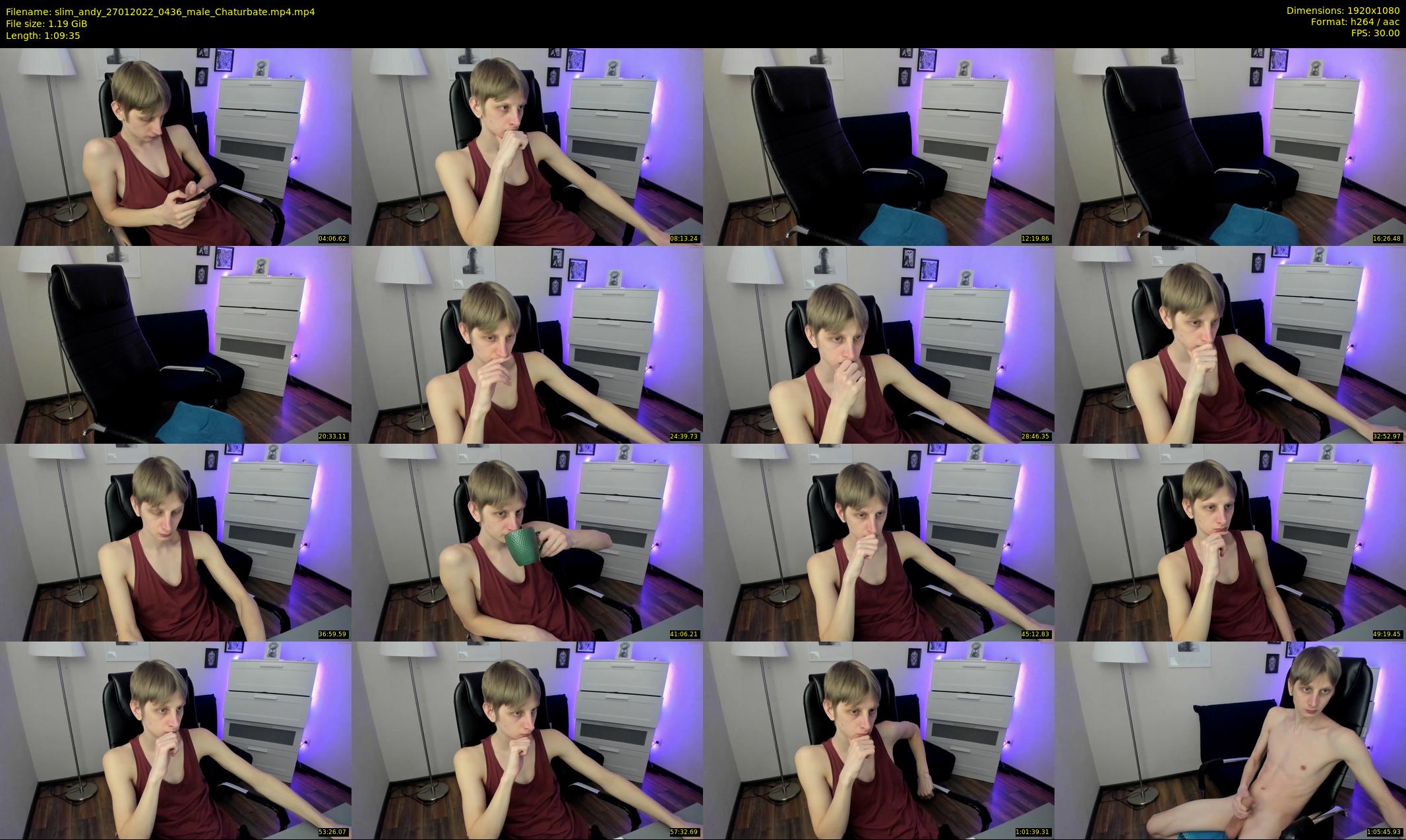 slim_andy — 70 minute Chaturbate male cam show recording, 1080p, Jan 27, 2022