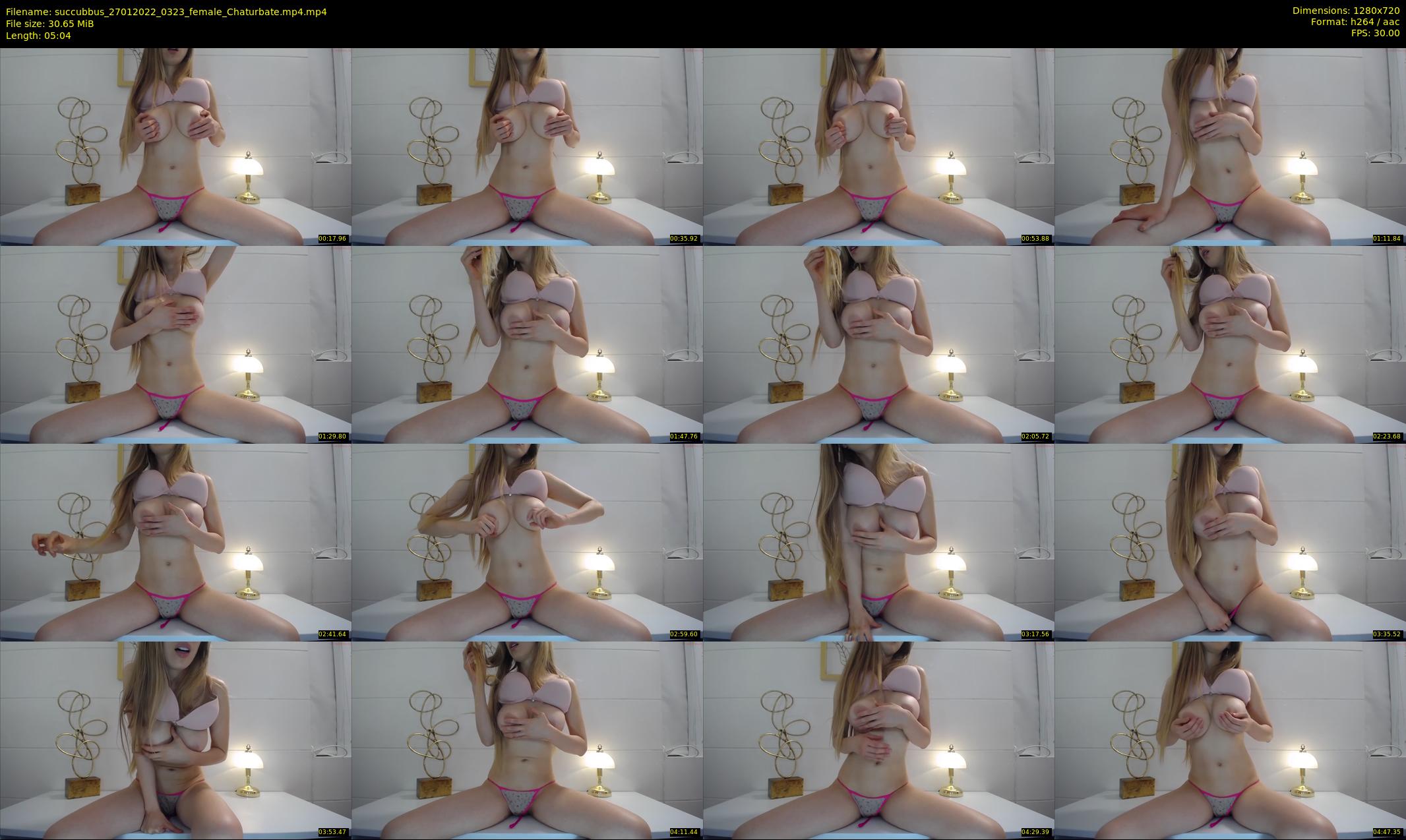 succubbus — 6 minute Chaturbate female cam show recording, 720p, Jan 27, 2022