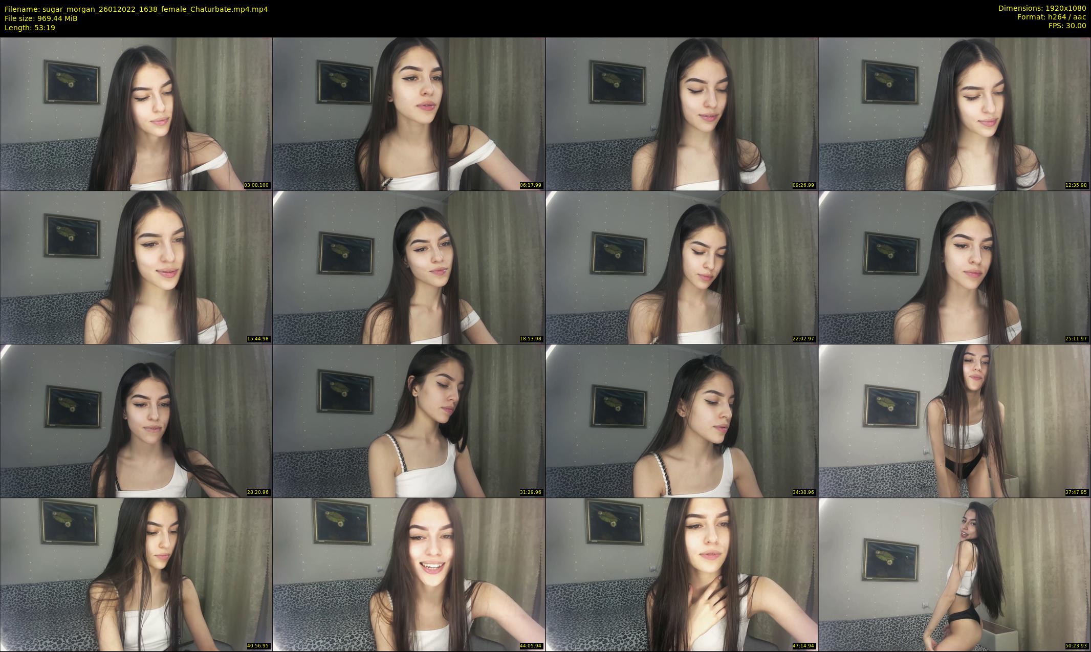 sugar_morgan — 54 minute Chaturbate female cam show recording, 1080p, Jan 26, 2022