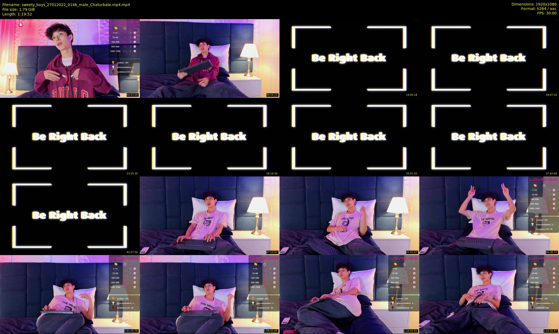 sweety_boys — 80 minute Chaturbate male cam show recording, 1080p, Jan 27, 2022