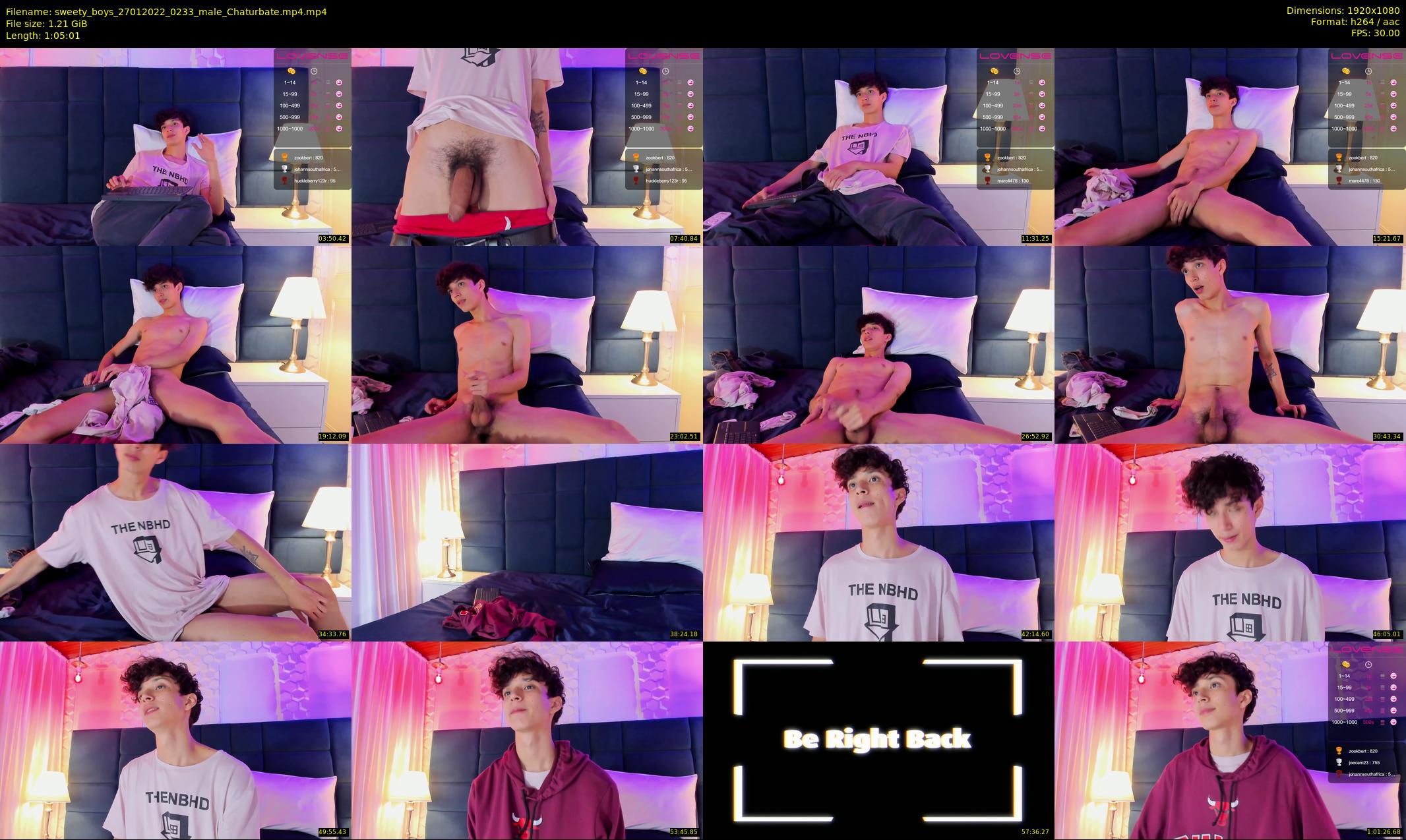 sweety_boys — 66 minute Chaturbate male cam show recording, 1080p, Jan 27, 2022