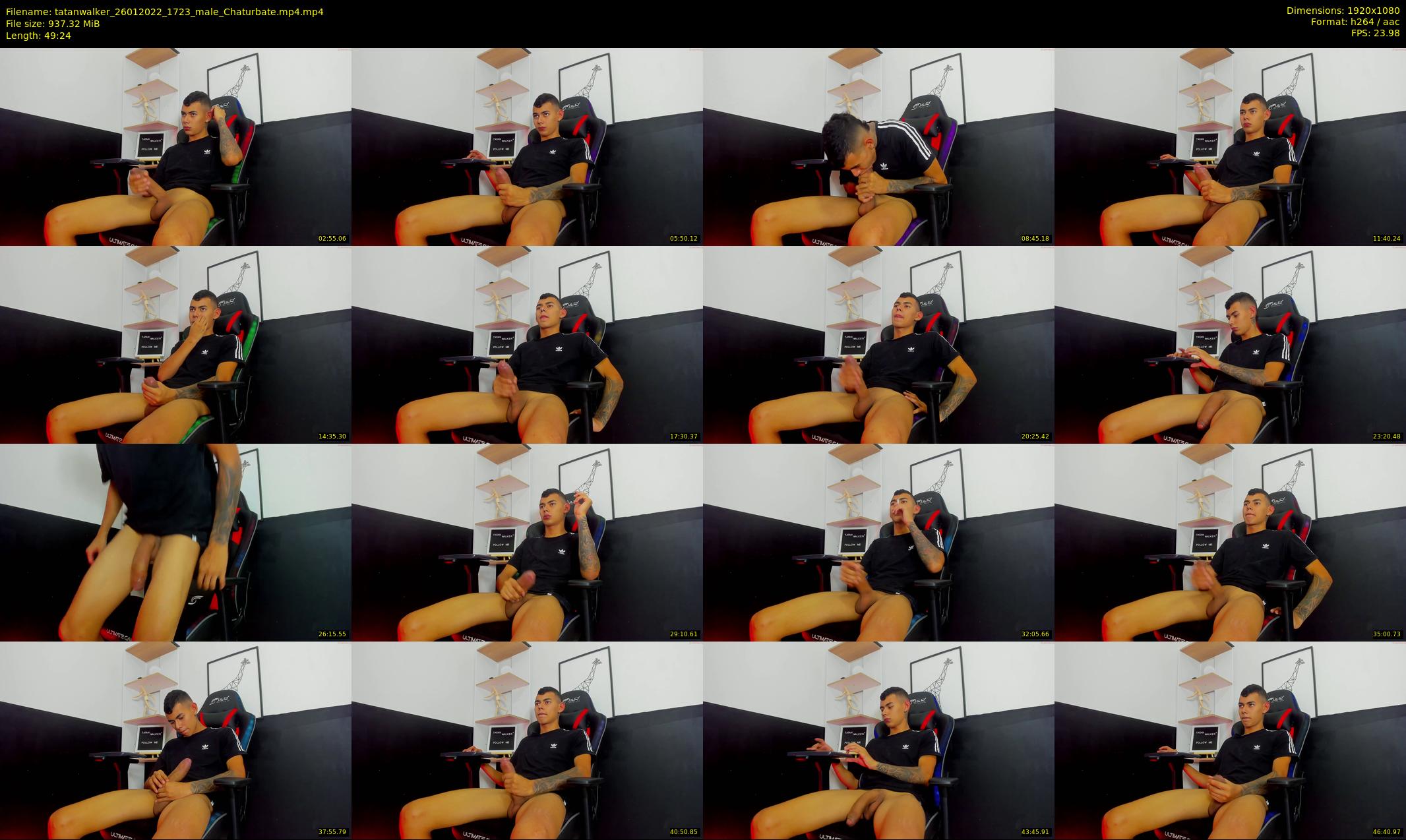tatanwalker — 50 minute Chaturbate male cam show recording, 1080p, Jan 26, 2022